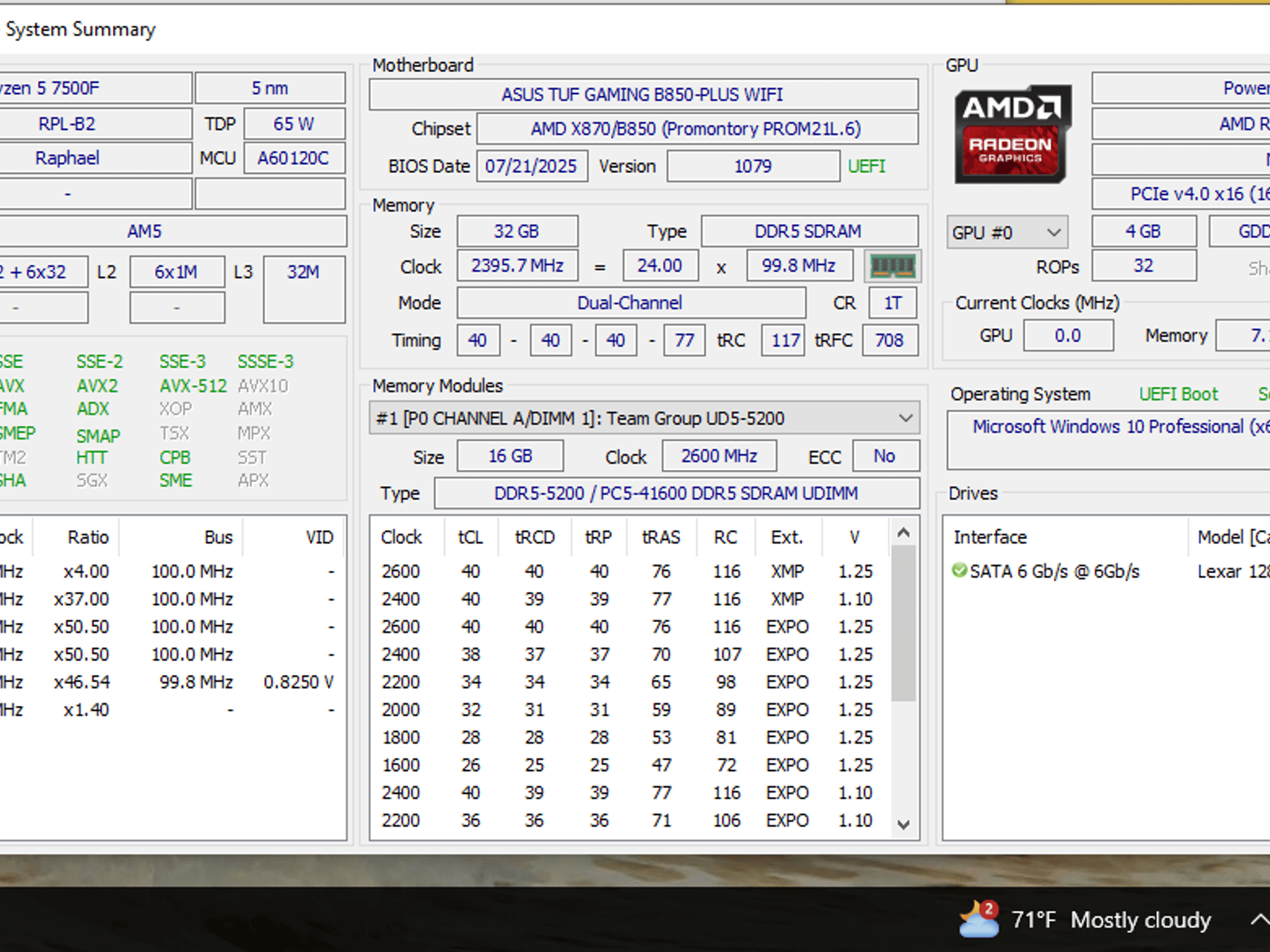 Open Box Asus B850M-Plus Wifi