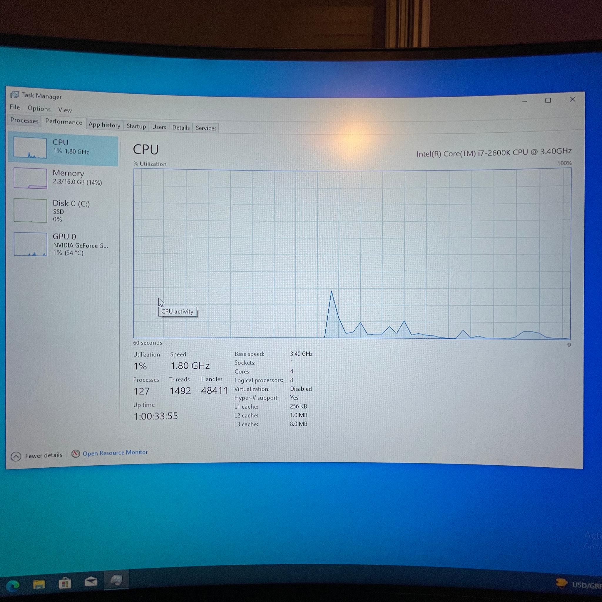 Gtx 1060 6gb + i7-2600k