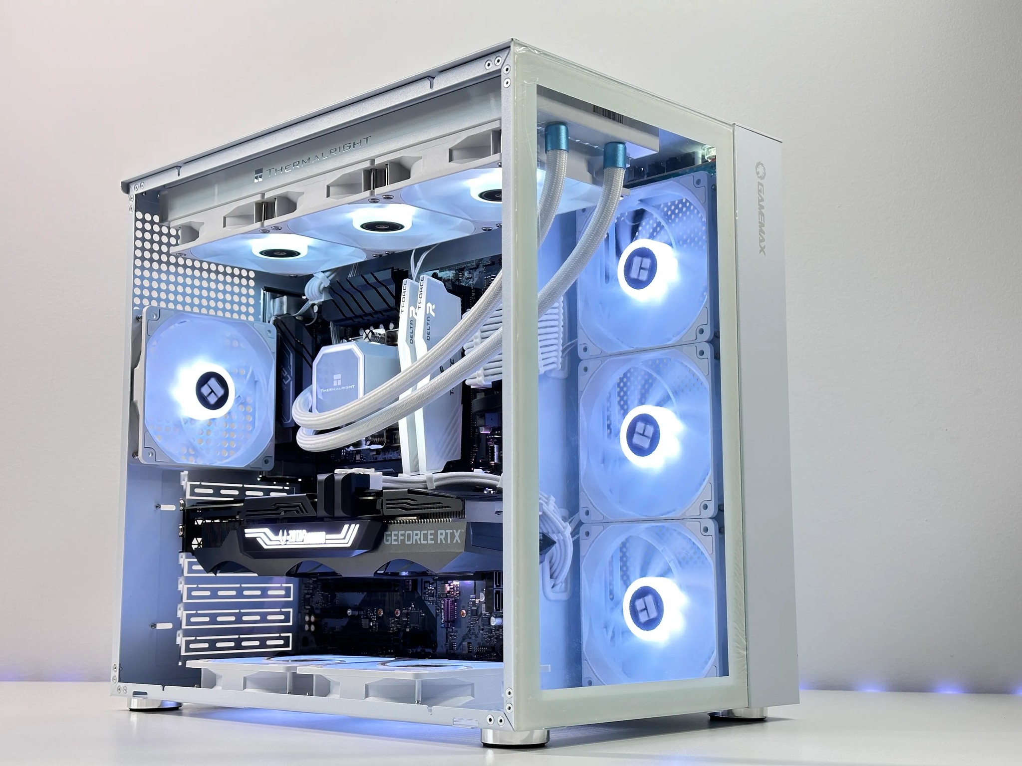 🫗4k Liquid Cooled Gaming PC🫗 Nvidia RTX 3080 10GB❄️Intel 12600KF 10Cores❄️32GB DDR4❄️1TB NVME