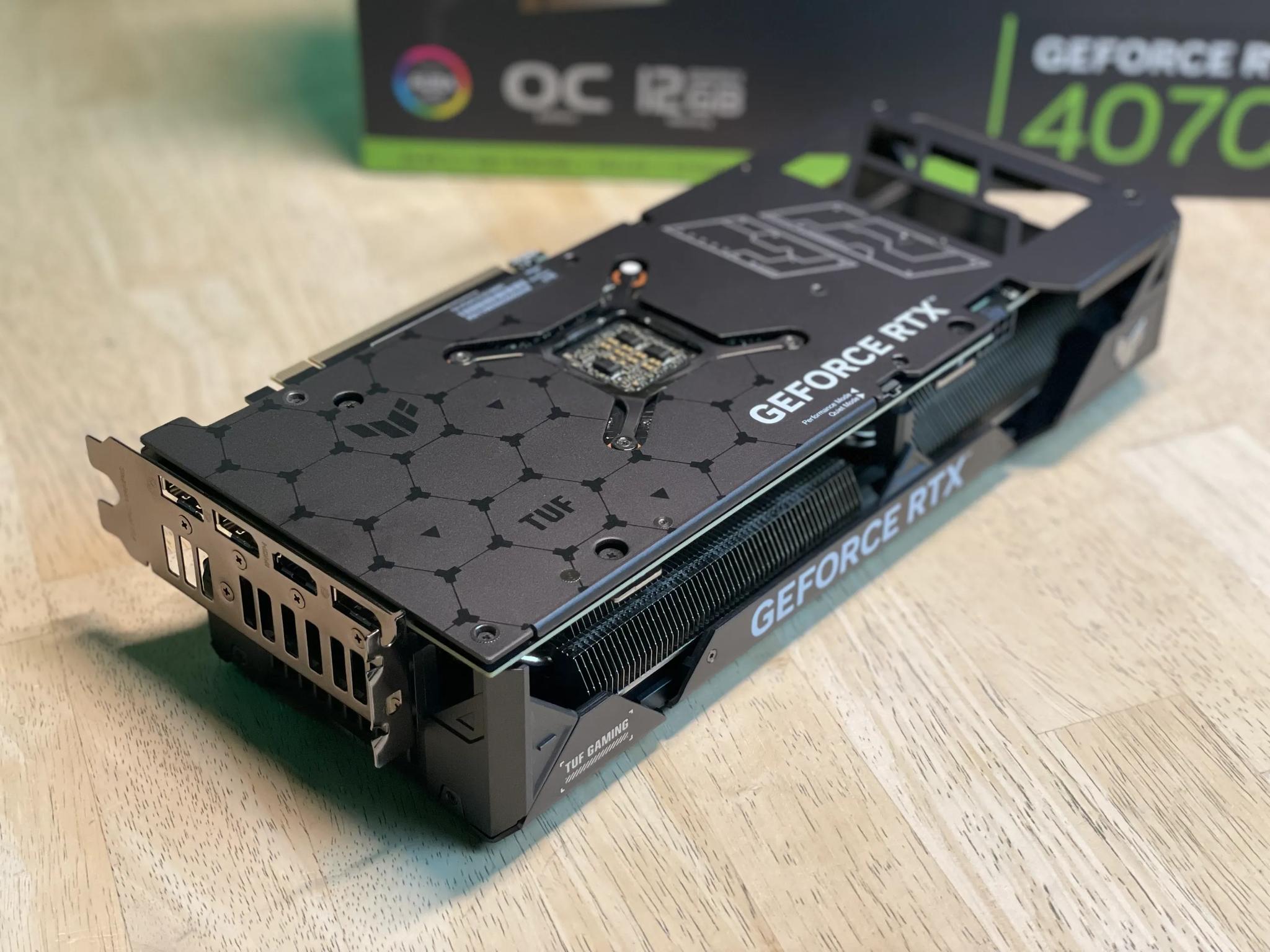 ASUS TUF RTX 4070 12GB Gaming OC