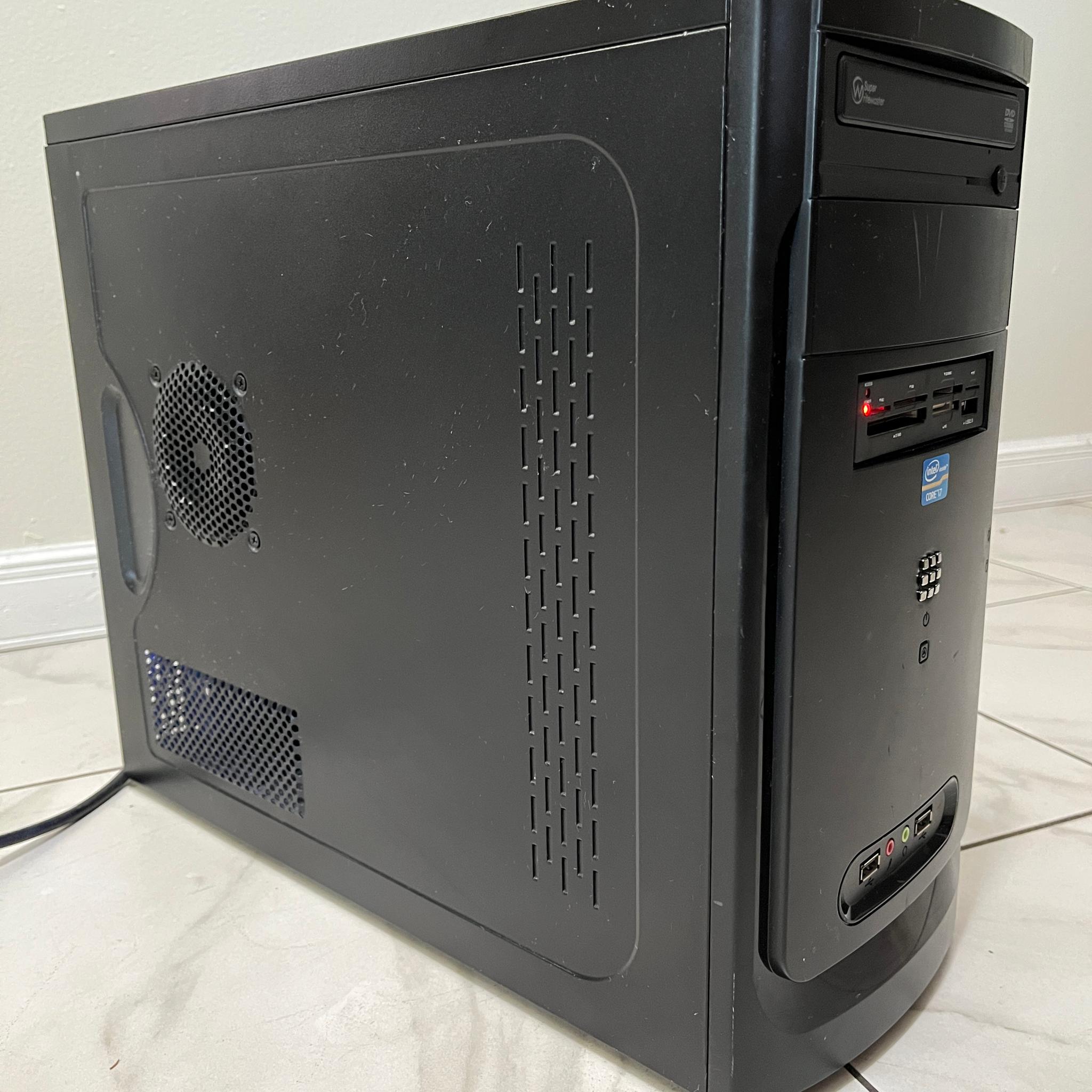 NVIDIA RTX 3060 Ti, Intel Core i5-9400, 16GB RAM, 500GB SSD - Sleeper Gaming PC w/ Wi-Fi & BT