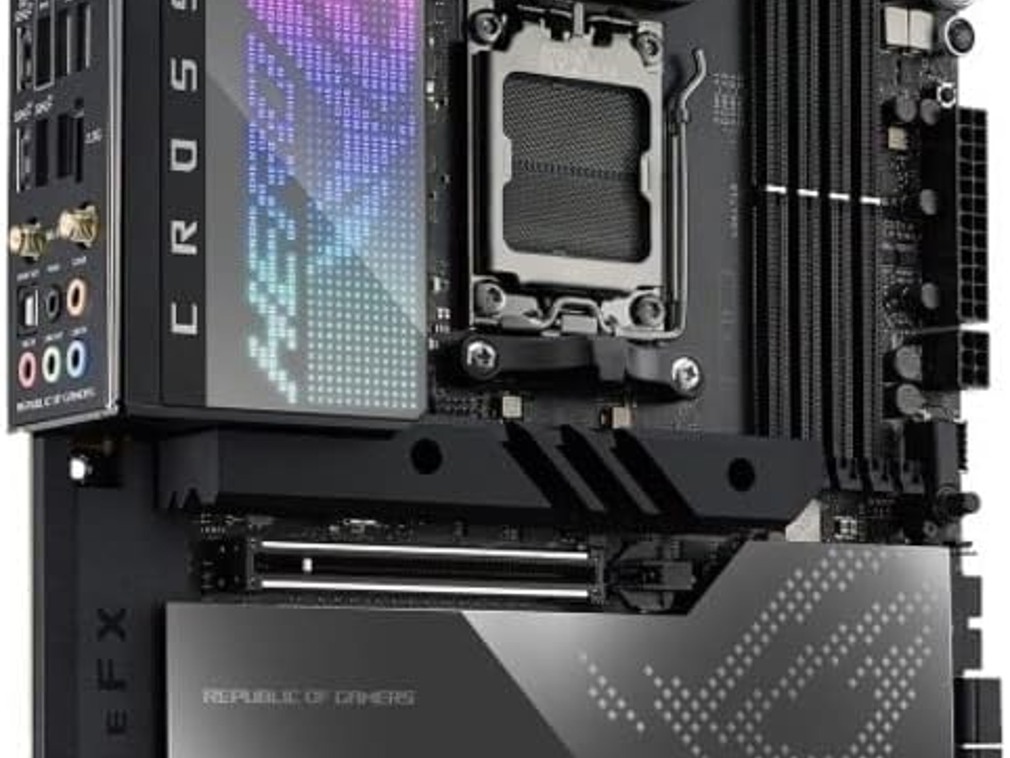 ASUS ROG CROSSHAIR X670E HERO AMD AM5 X670 ATX M.2 Desktop Motherboard A