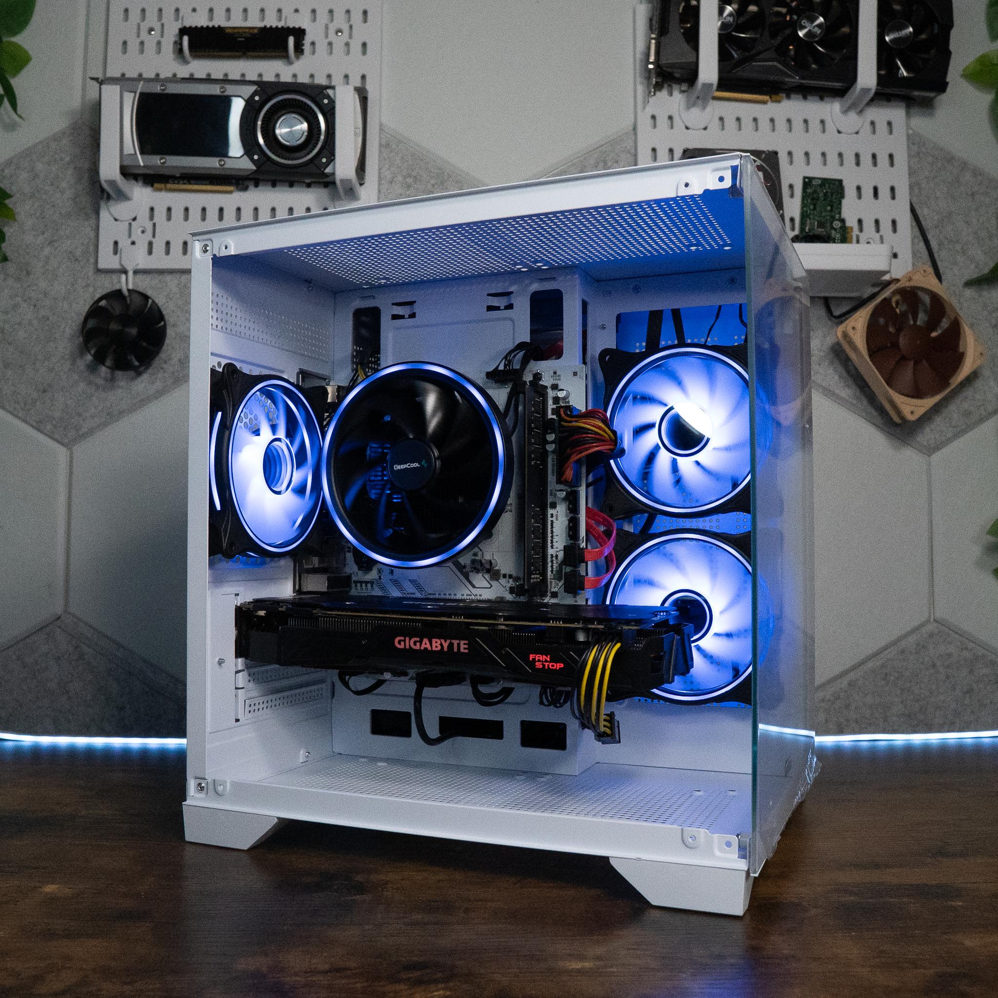 🌌🌠 BUDGET - BO6 Ready GAMING PC | GIGABYTE GTX 1080 8GB | RYZEN 5 1600X | 16GB DDR4 RAM | 1.25TB |