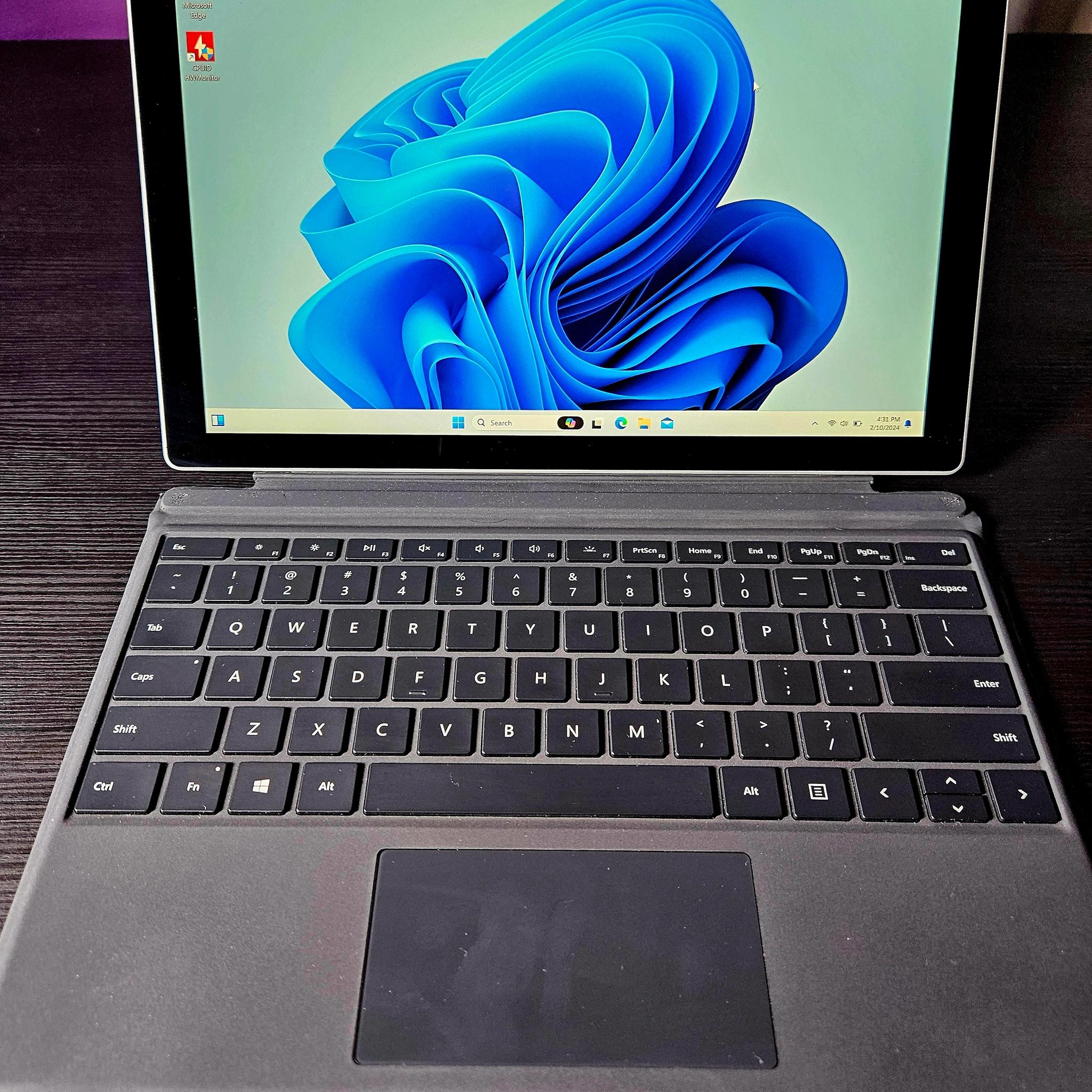 Microsoft Surface Pro 7 | 10th Gen i7 | 16GB RAM | With Keyboard and Dock 2