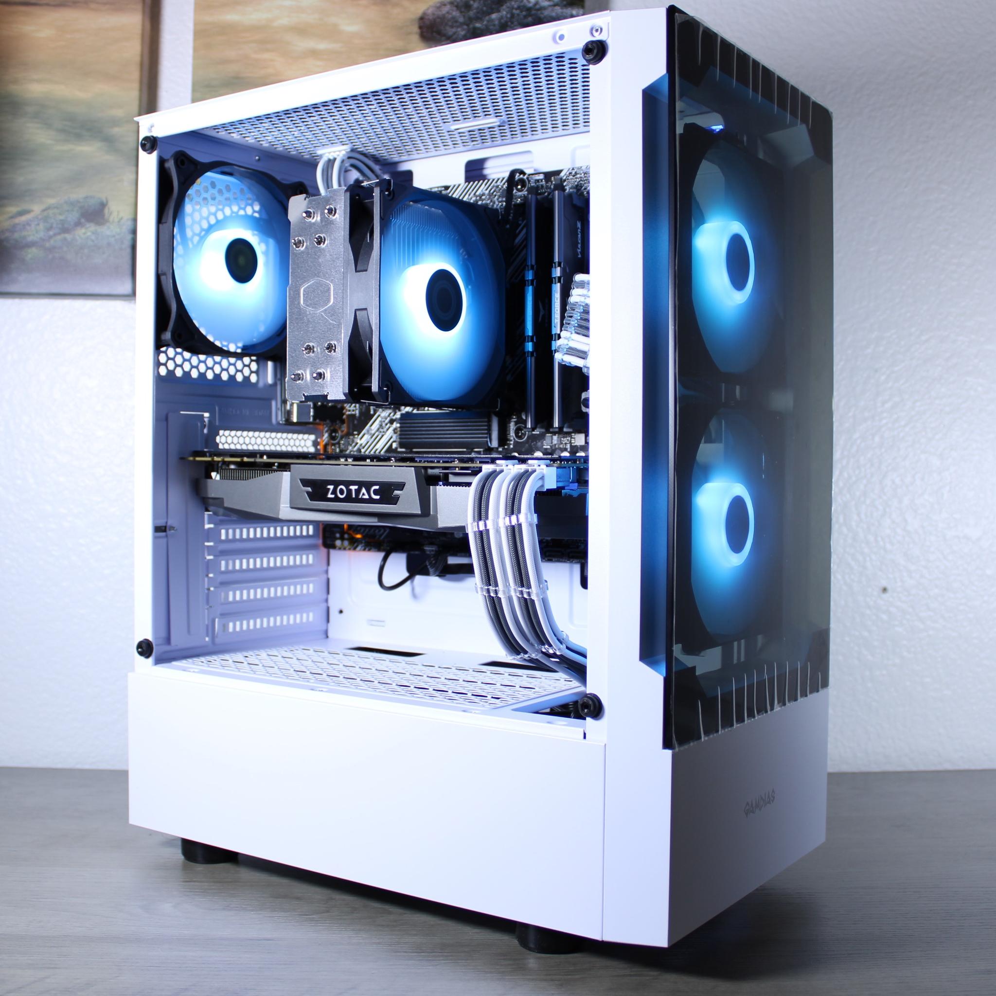 ⚫️⚪️ GAMING PC! | GTX 1070TI | Ryzen 5 2600x | 16GB Ram | 1TB NVME | Win 10 Activated | WIFI