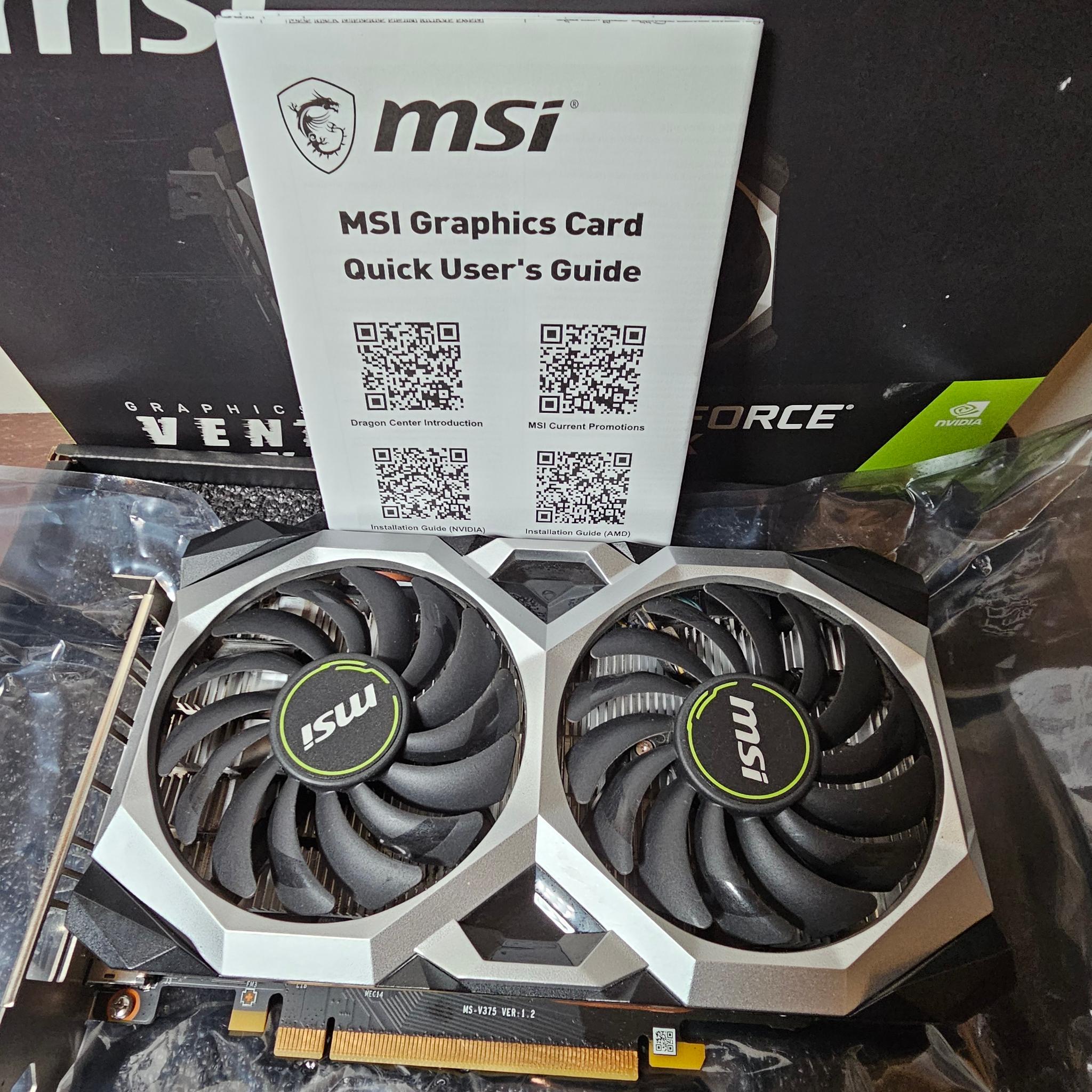 MSI GeForce GTX 1660 SUPER VENTUS XS OC