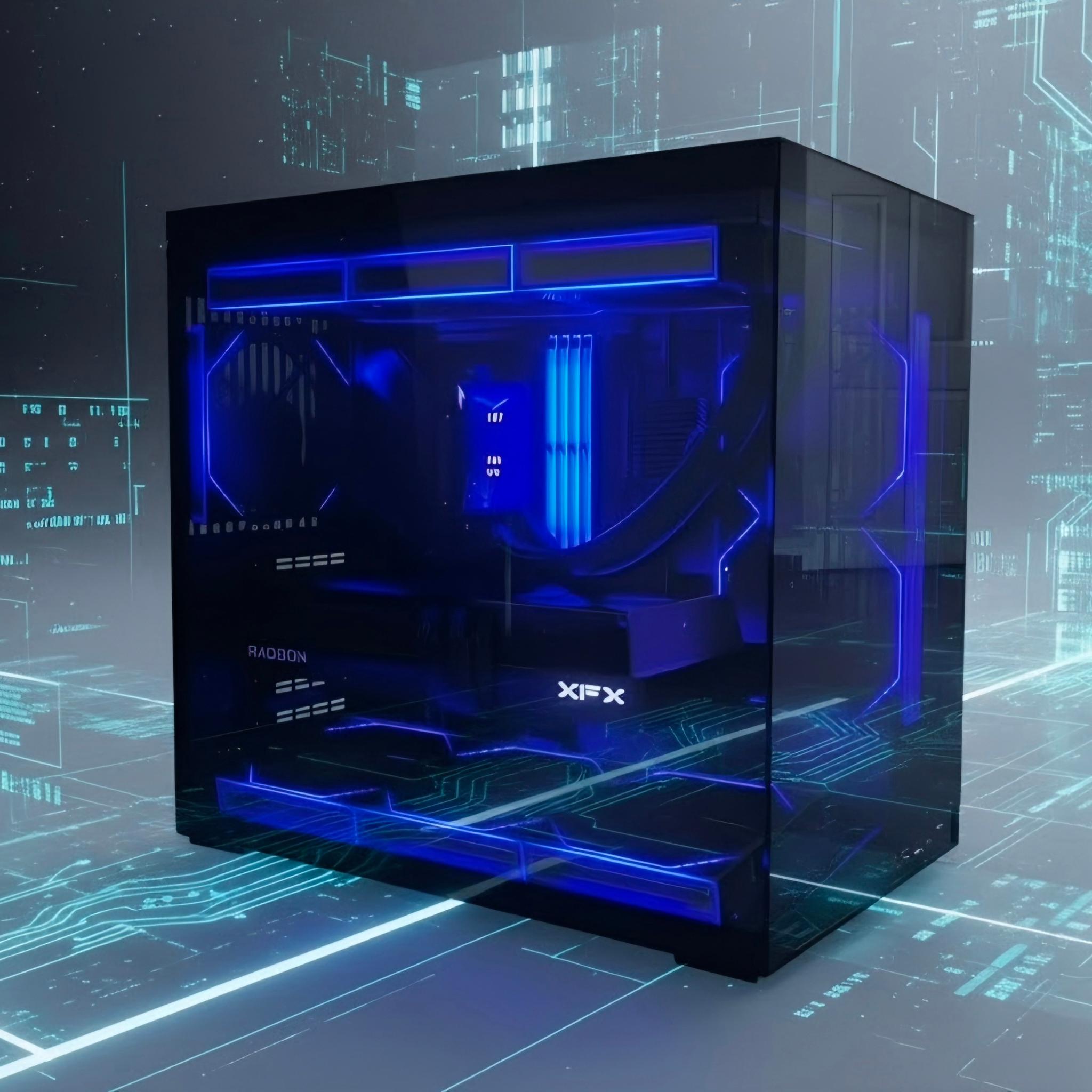 High-End Gaming & Performance PC – Ryzen 7 9850X3D + Radeon RX 9070 XT