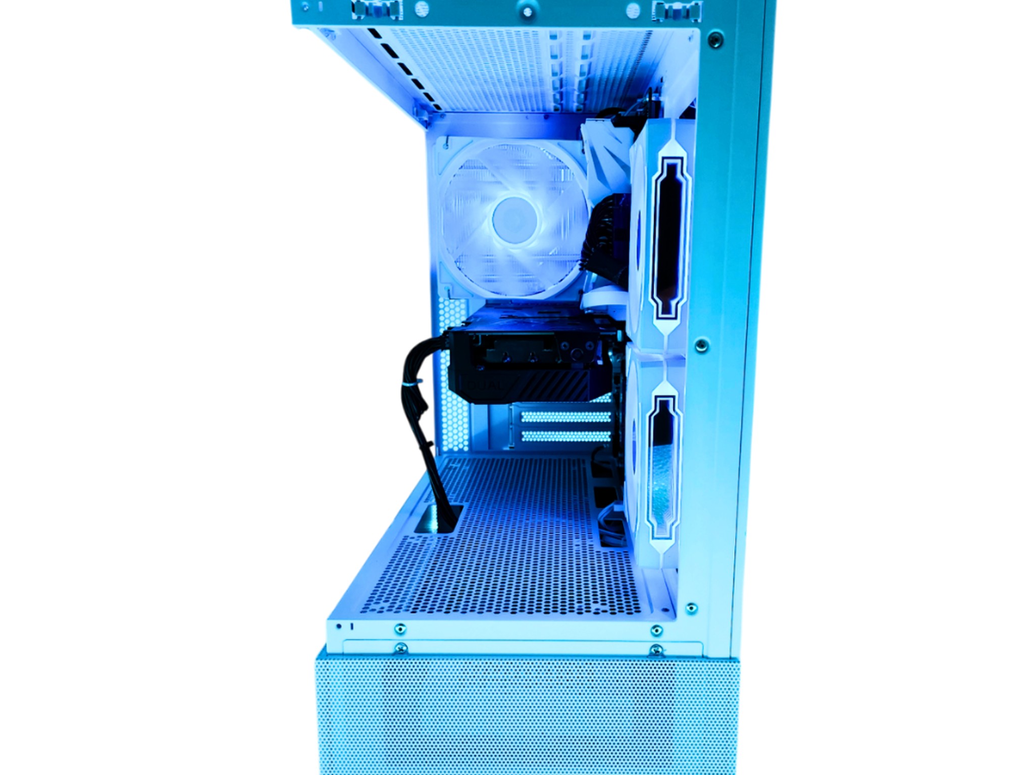 🏔Icewave❄️: RTX 3070 | Ryzen 5600 | 16GB DDR4 RAM | 1TB SSD | 4 RGB Fans | White RGB Gaming PC