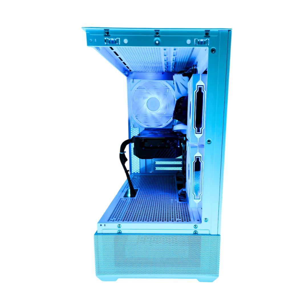🏔Icewave❄️: RTX 3070 | Ryzen 5600 | 16GB DDR4 RAM | 1TB SSD | 4 RGB Fans | White RGB Gaming PC