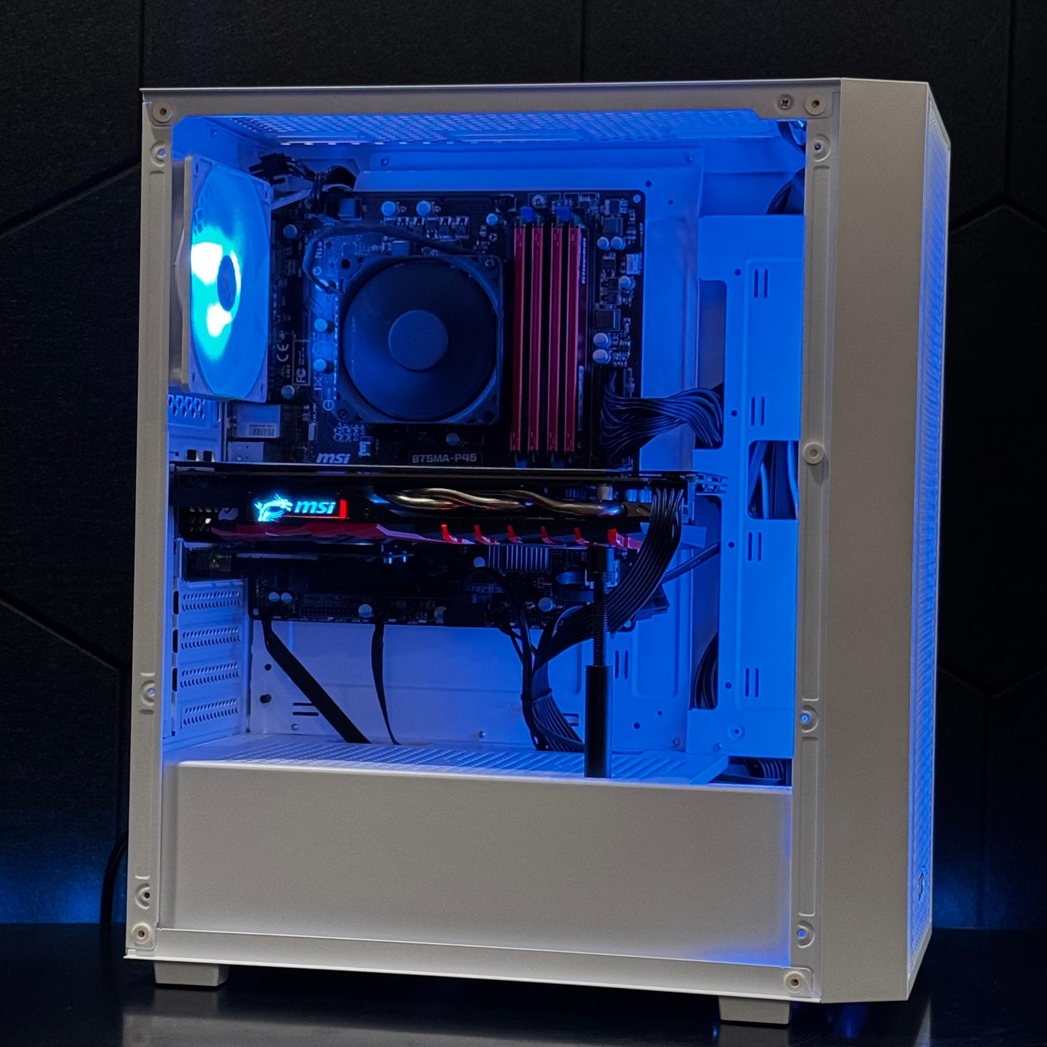GTX 1060 I5 3570K  16GB RAM 256GB SSD 1TB HDD WIN 10 WIFI Gaming PC