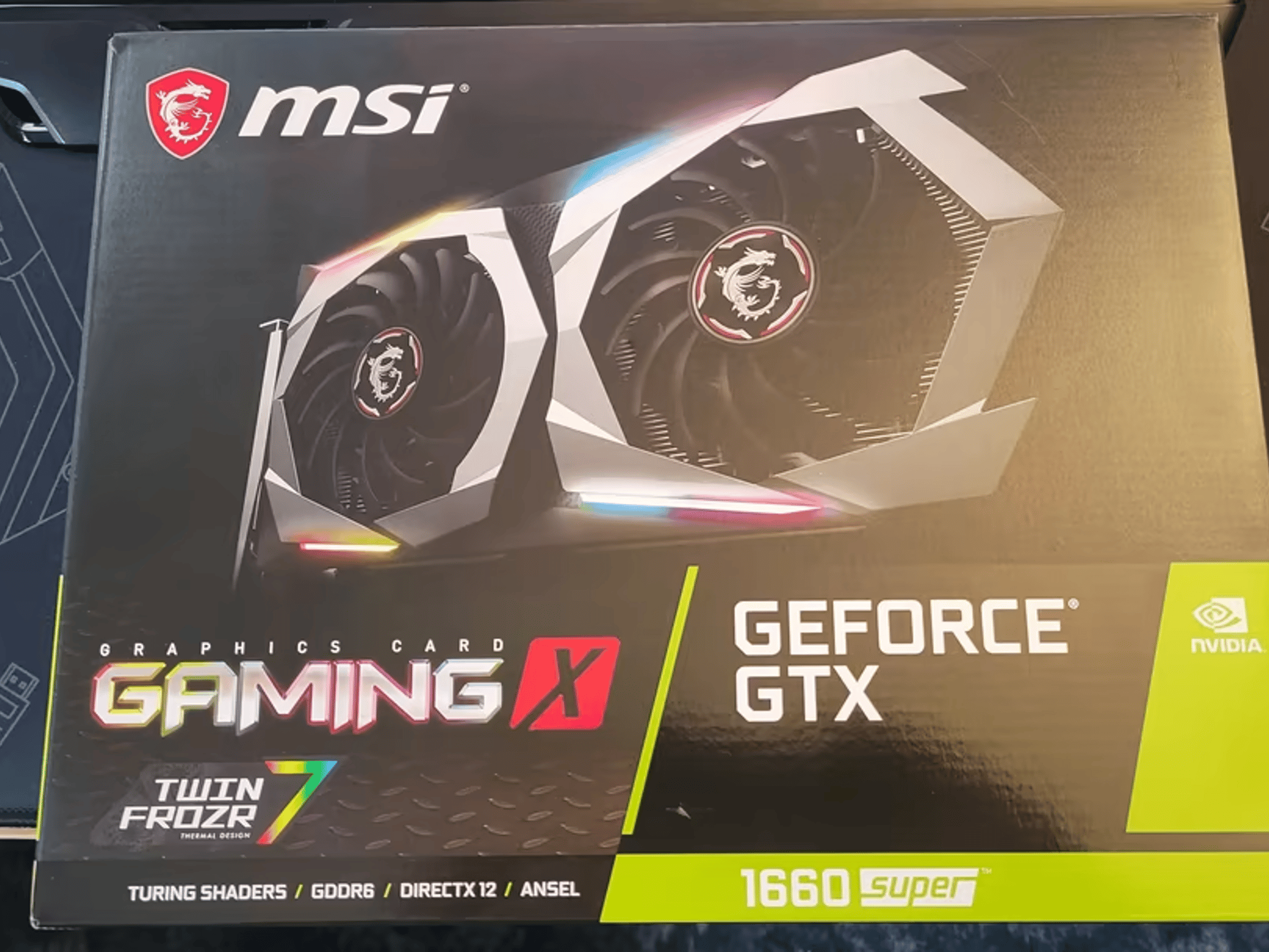 MSI GTX 1660 Super, 6GB Gaming X