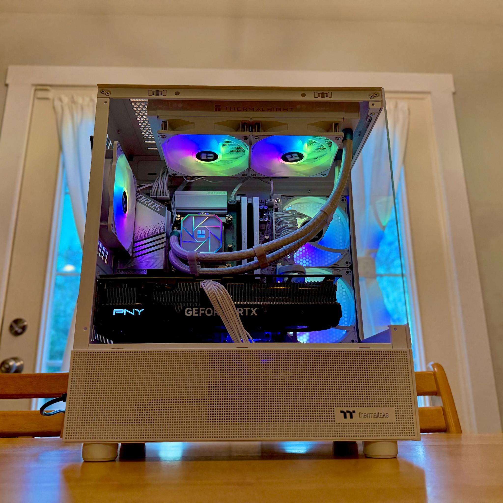 ⚪️🐕| RTX 4070 ti Super, i9 13900k, 32gb DDR5, 2tb NVMe, WiFi Equipped, ARGB Gaming PC