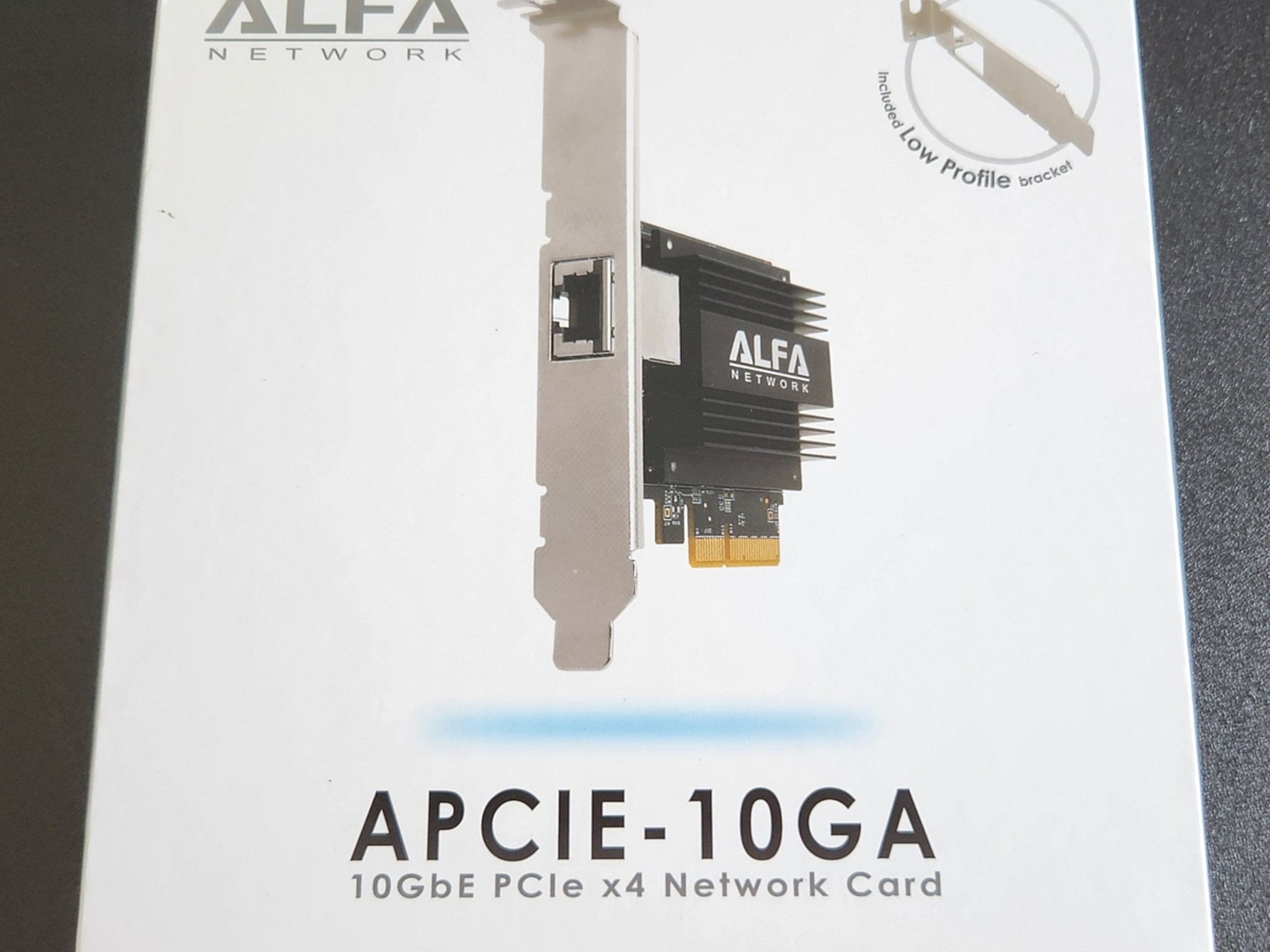 10Gbit Multigig Ethernet PCIe 3.0 x4 adapter