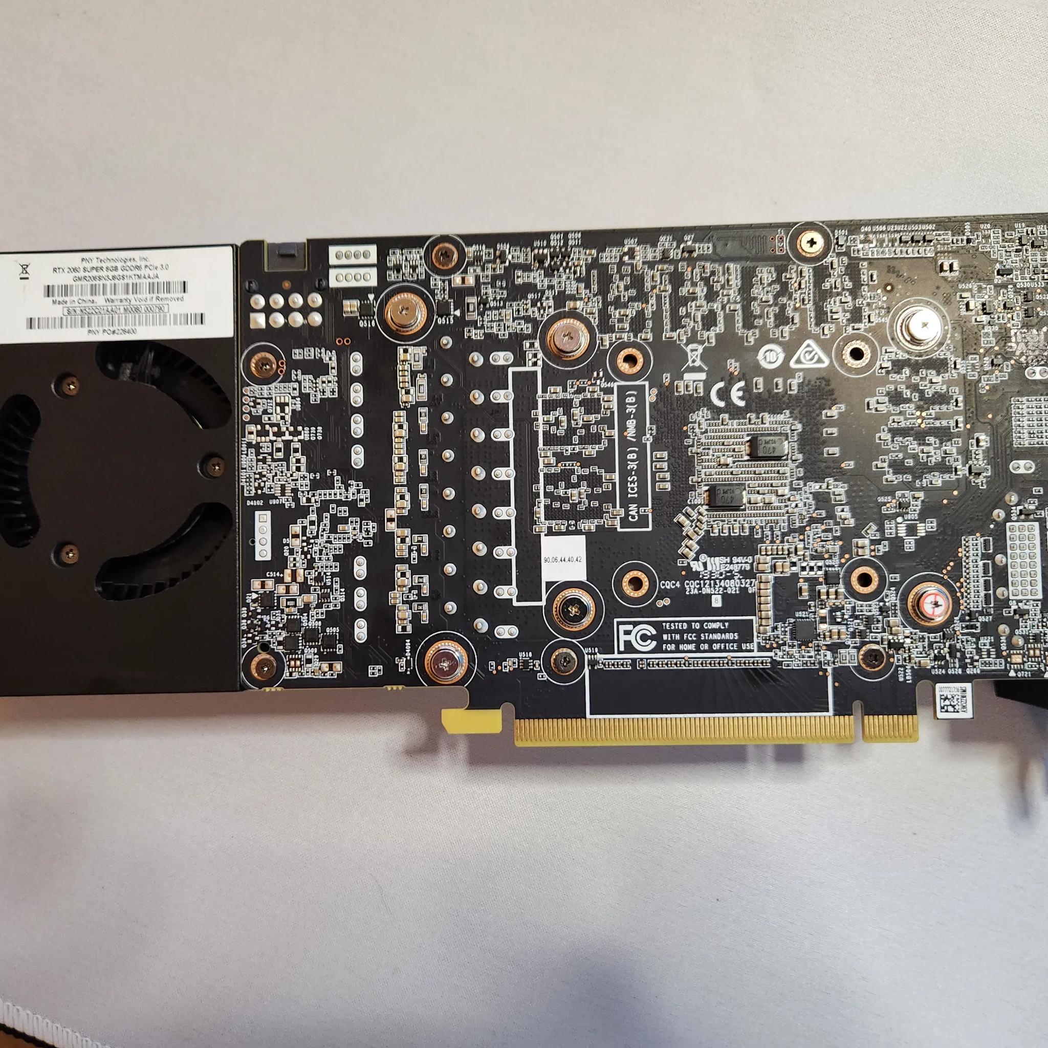 PNY GEFORCE RTX 2060 SUPER 8GB | Very Clean | Barely Used