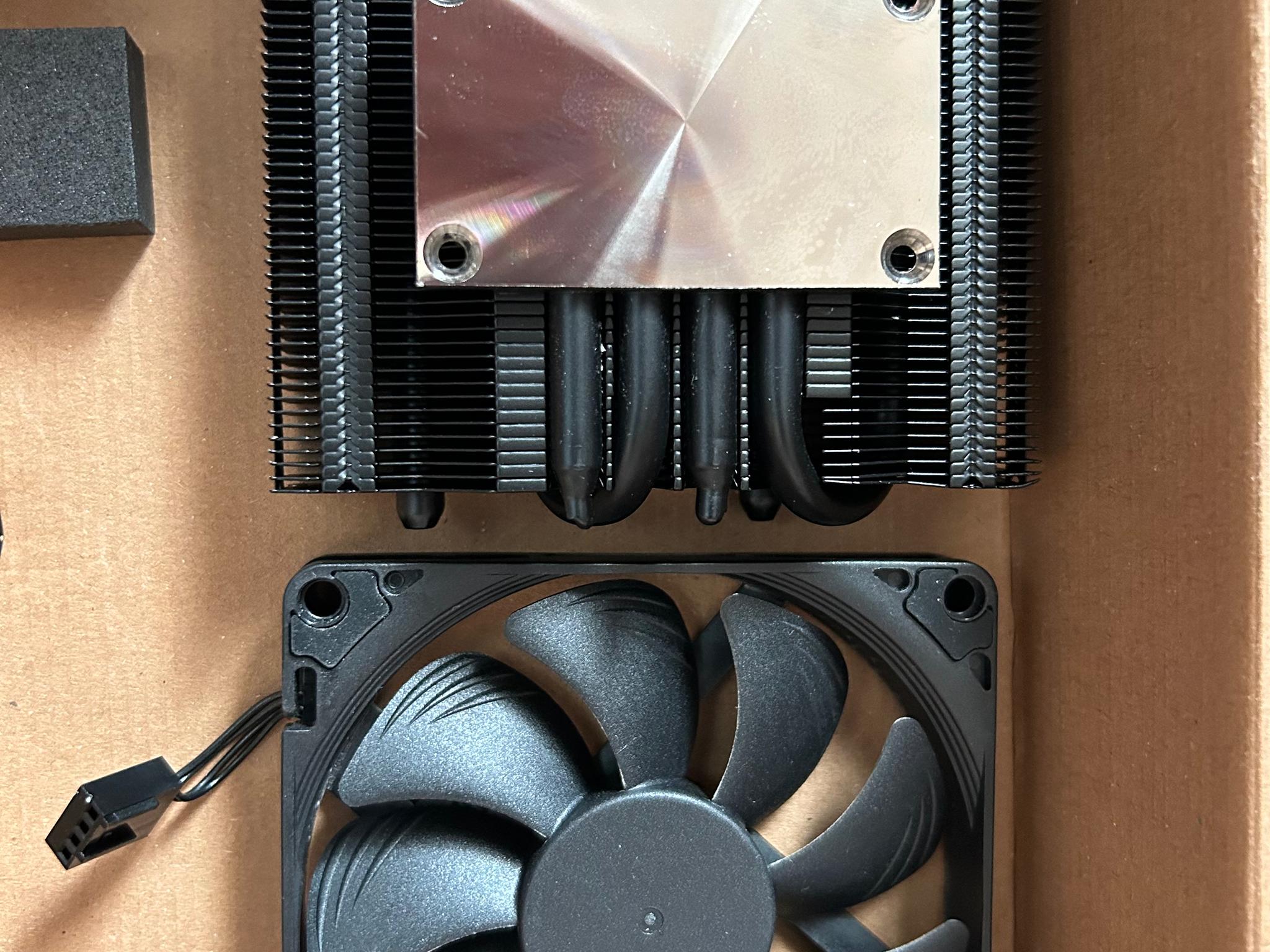 Used Noctua Chromax Black Low Profile NH-L9A-AM4