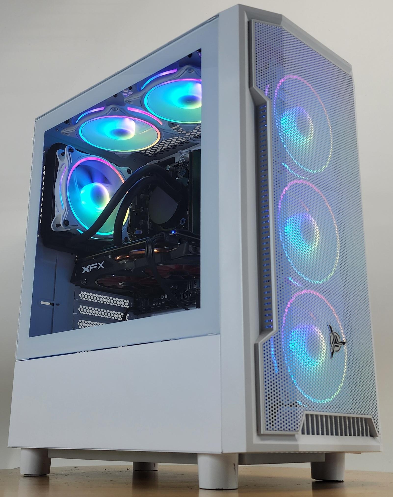 Gaming PC i5-6500 8GB RAM 128GB SSD + 500GB HDD RX 570 8GB Windows 11 Computer