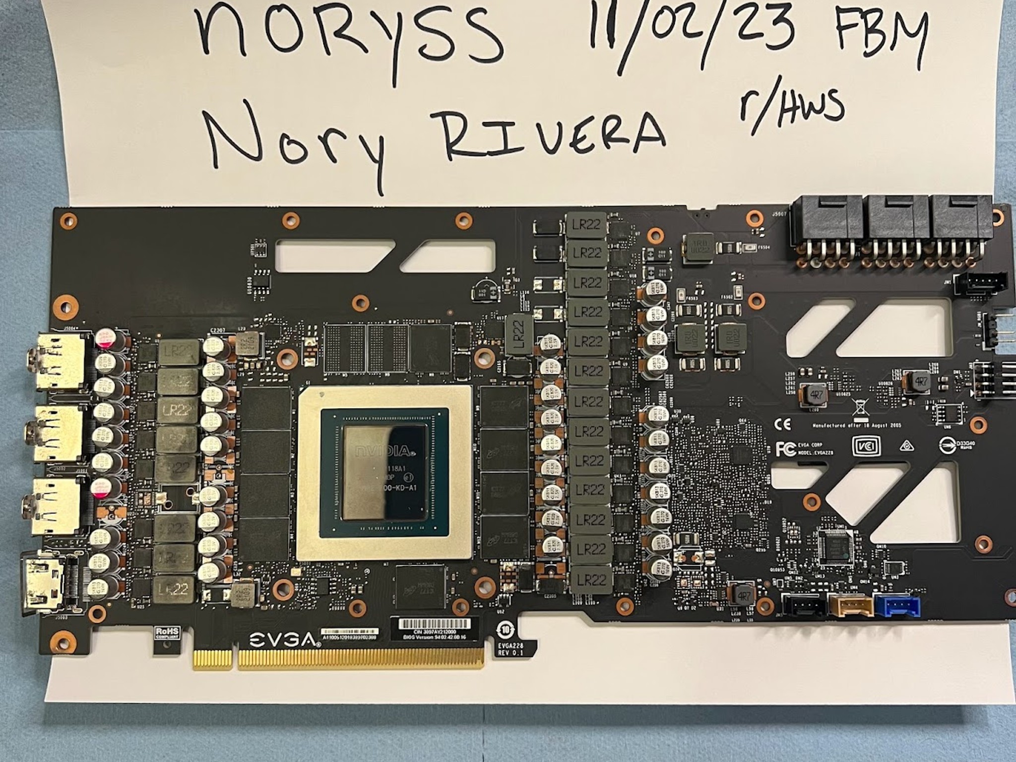 EVGA RTX 3080 FTW3 ULTRA converted to HYBRID
