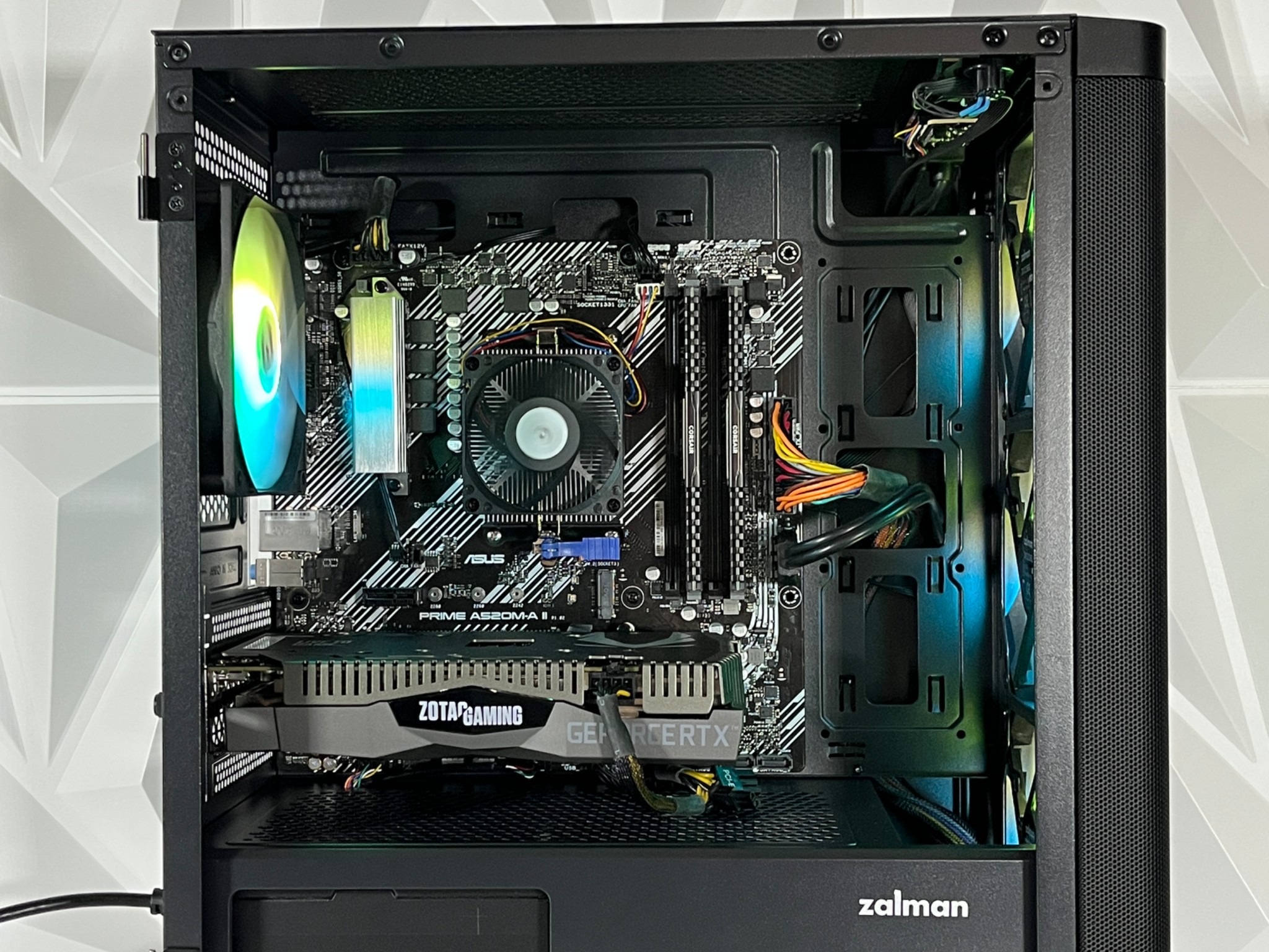 RTX 2060 6GB, Ryzen 5 2600X, 16GB 3600MHz | Black RGB Gaming Computer