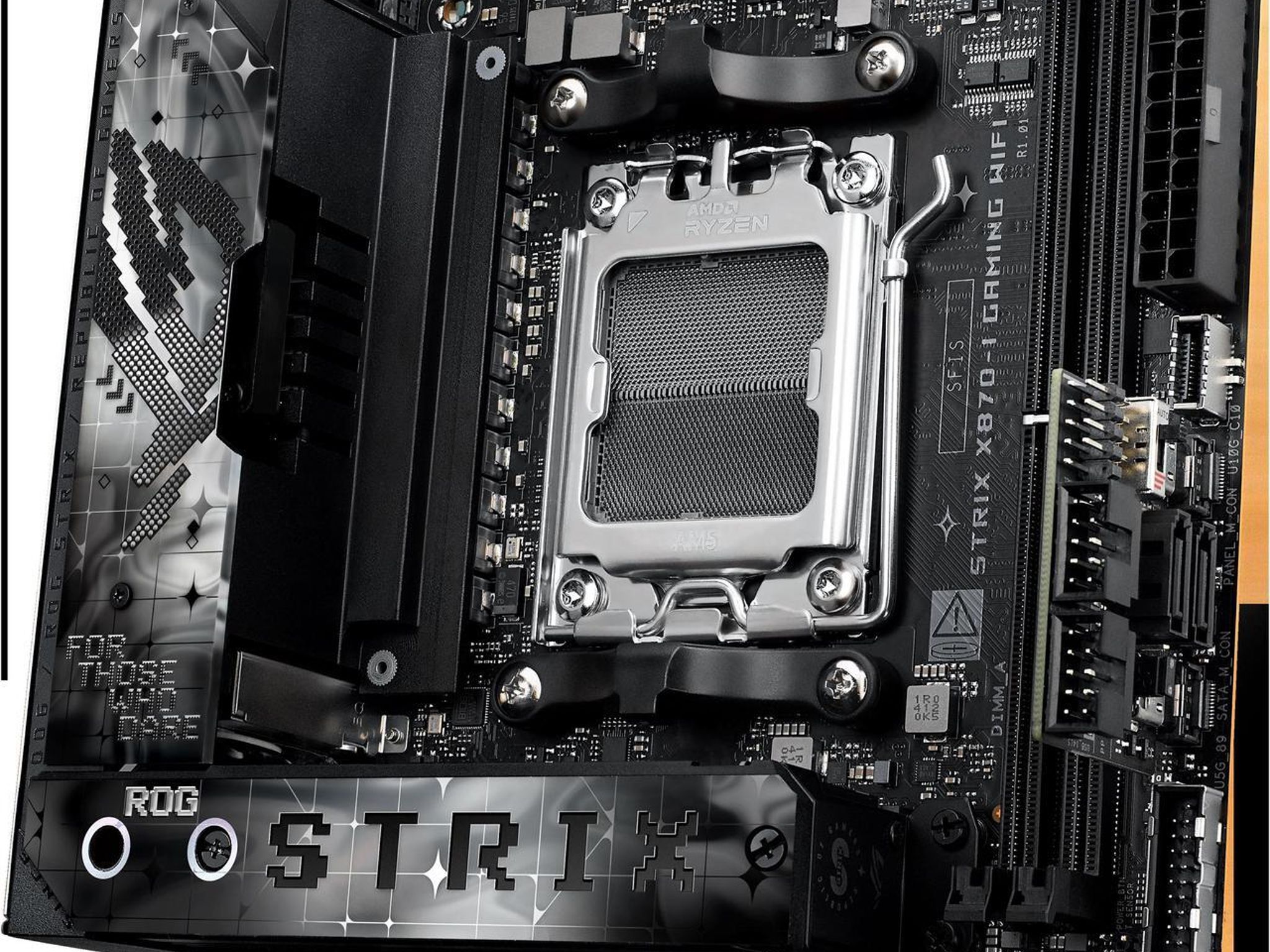 ASUS ROG STRIX X870-I GAMING WIFI AMD AM5 X870 Mini ITX Desktop Motherboard