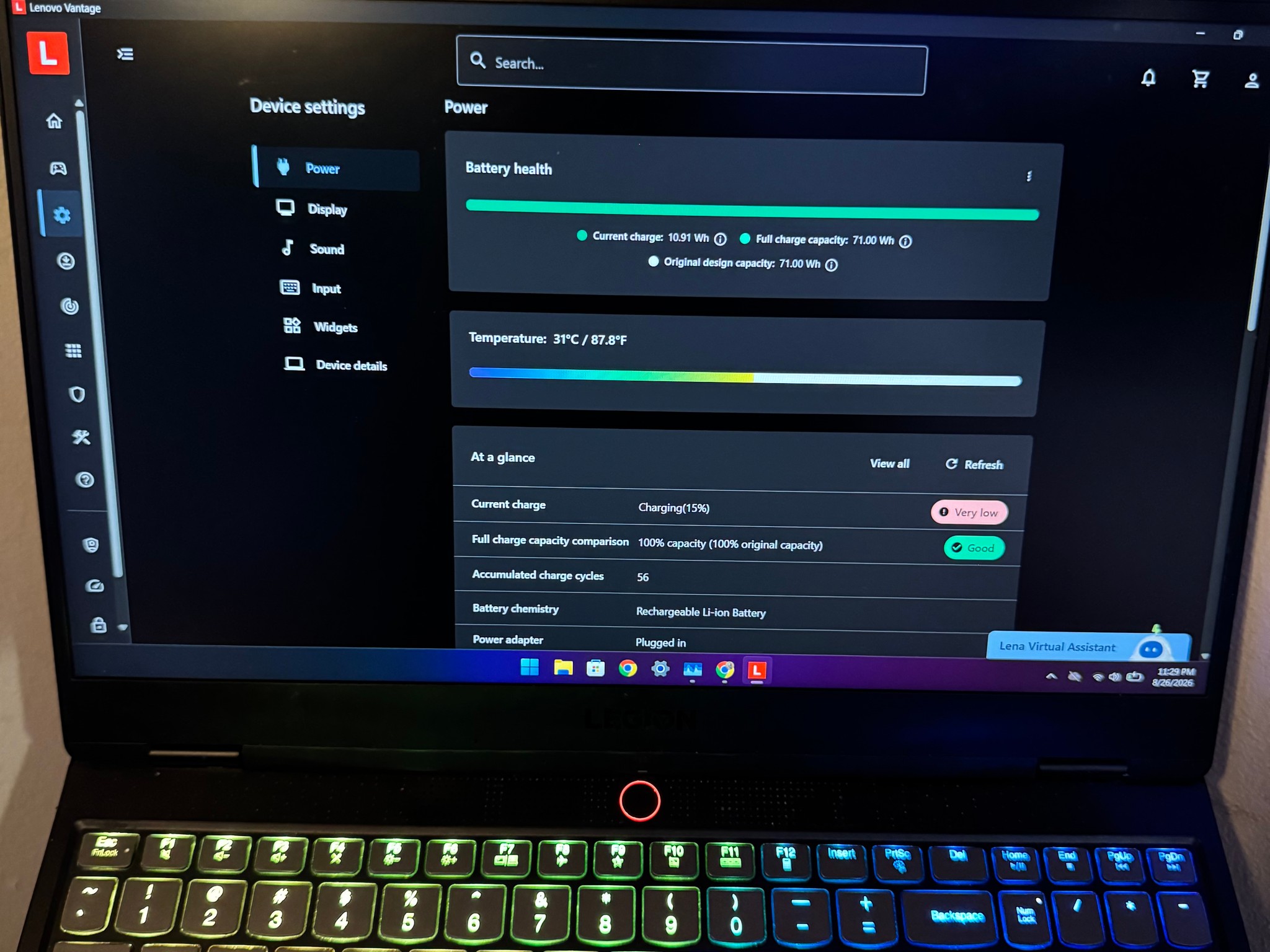2022 Lenovo Legion Slim 7 15ACH6 - Ryzen 7 5800H | RTX 3060 | 1080P 165Hz 16" IPS Display