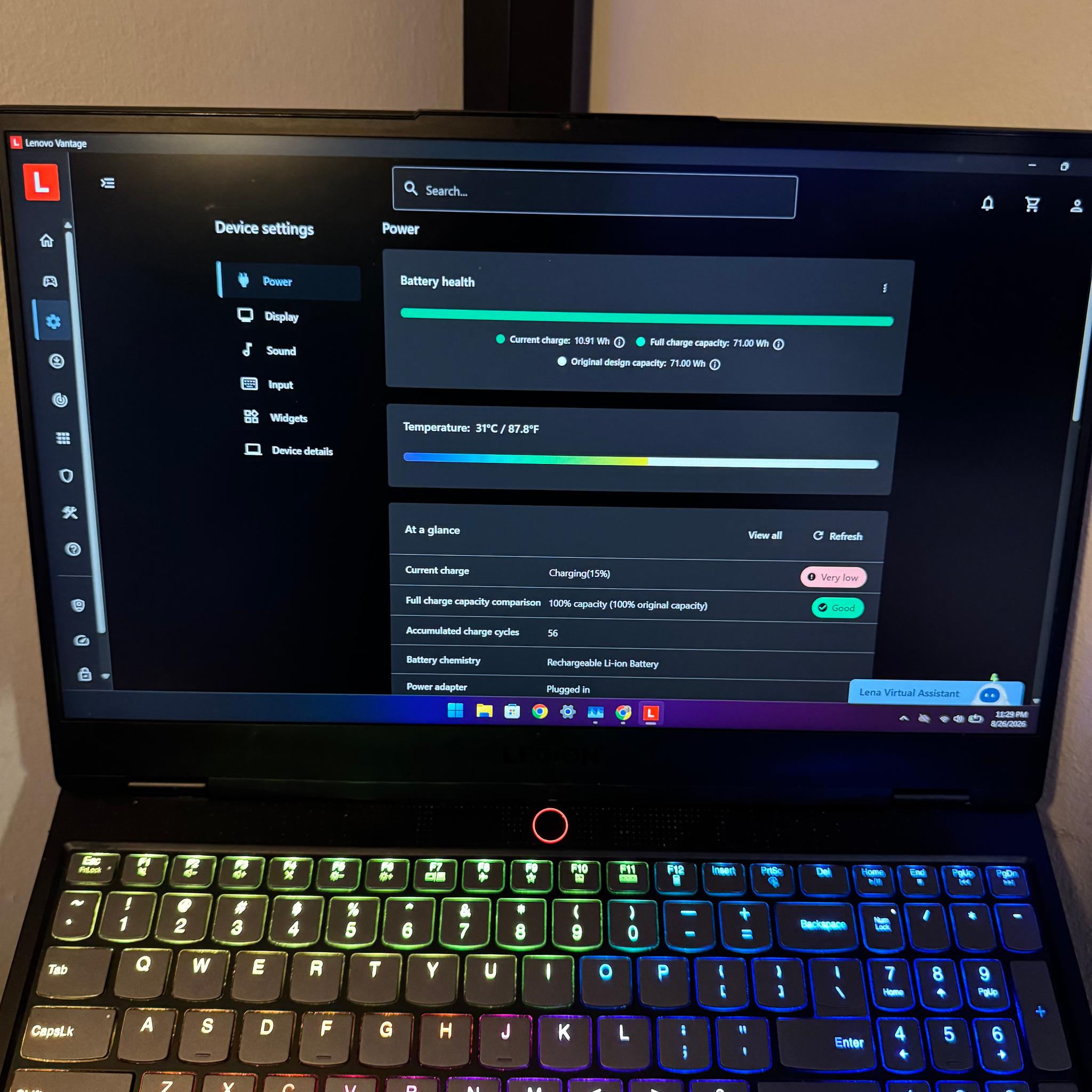 2022 Lenovo Legion Slim 7 15ACH6 - Ryzen 7 5800H | RTX 3060 | 1080P 165Hz 16" IPS Display