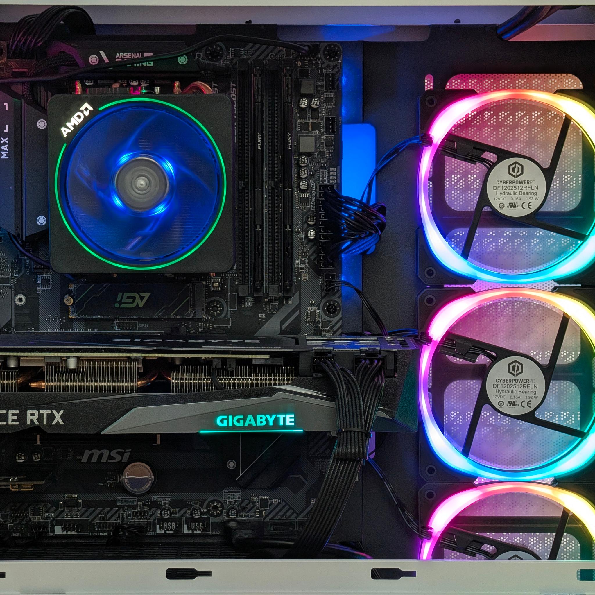 🌈⚪Ryzen 7 3700x | RTX 3070 | 32GB DDR4 | 1TB SSD | Gaming PC⚪🌈
