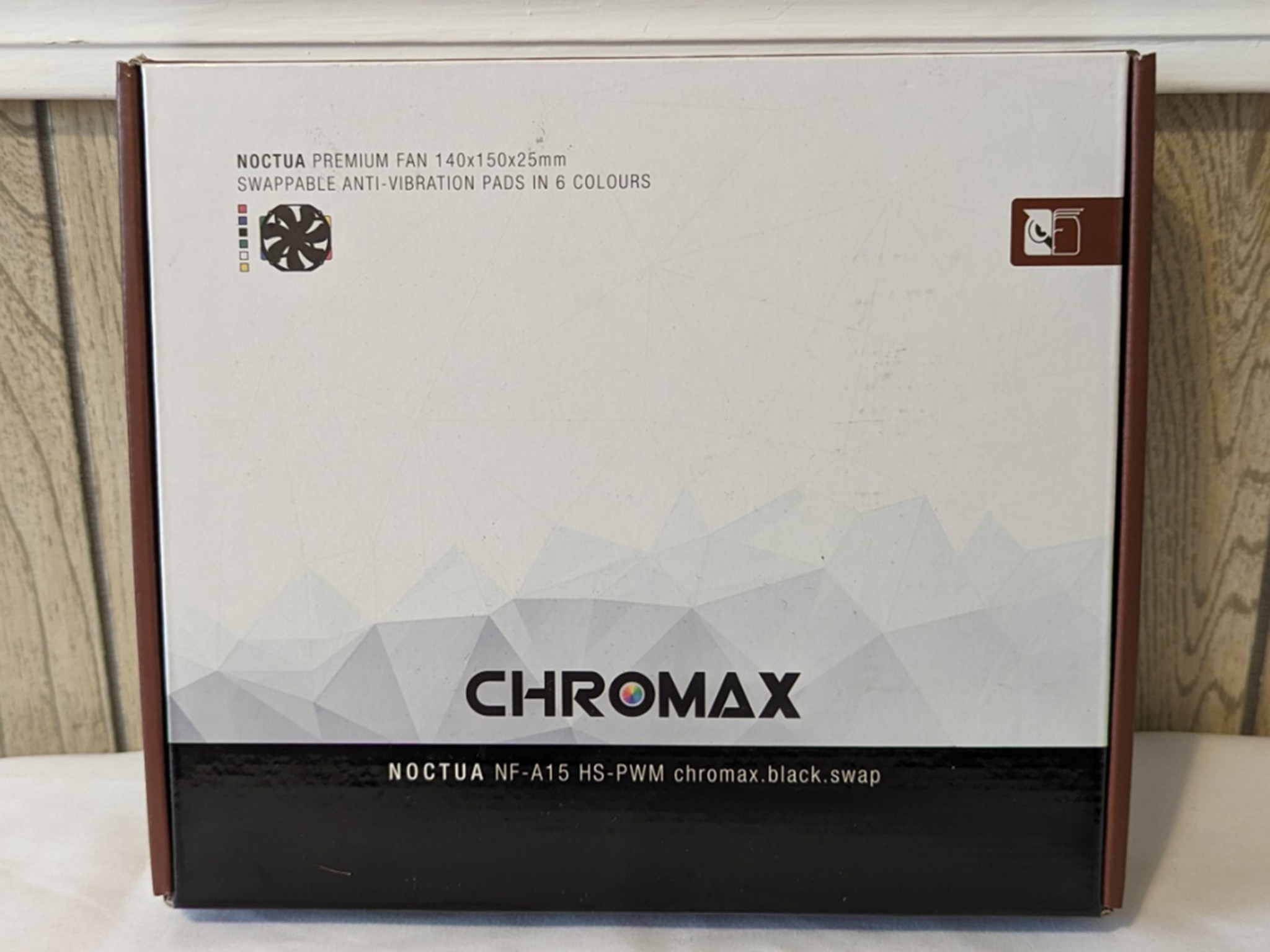 Noctua NF-A15 HS-PWM Chromax.Black.Swap Case/Heatsink upgrade Fans 140mm x 150mm x 25mm