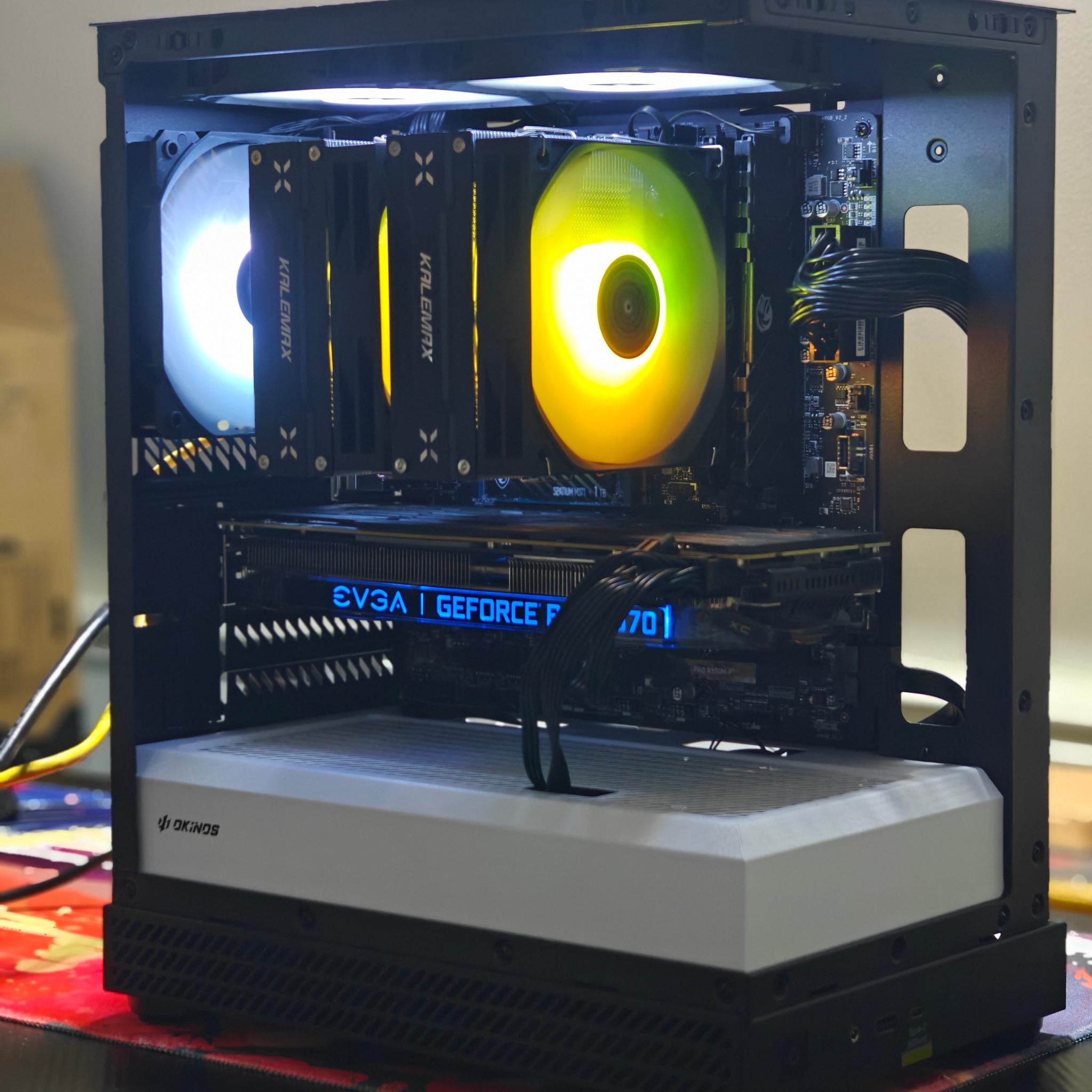 GAMING PC| AMD RYZEN 5 5500|NVIDIA RTX 2070 8GB|16GB DDR4 3600|1TB NVME SSD|WINDOWS 11 HOME ACTIVE
