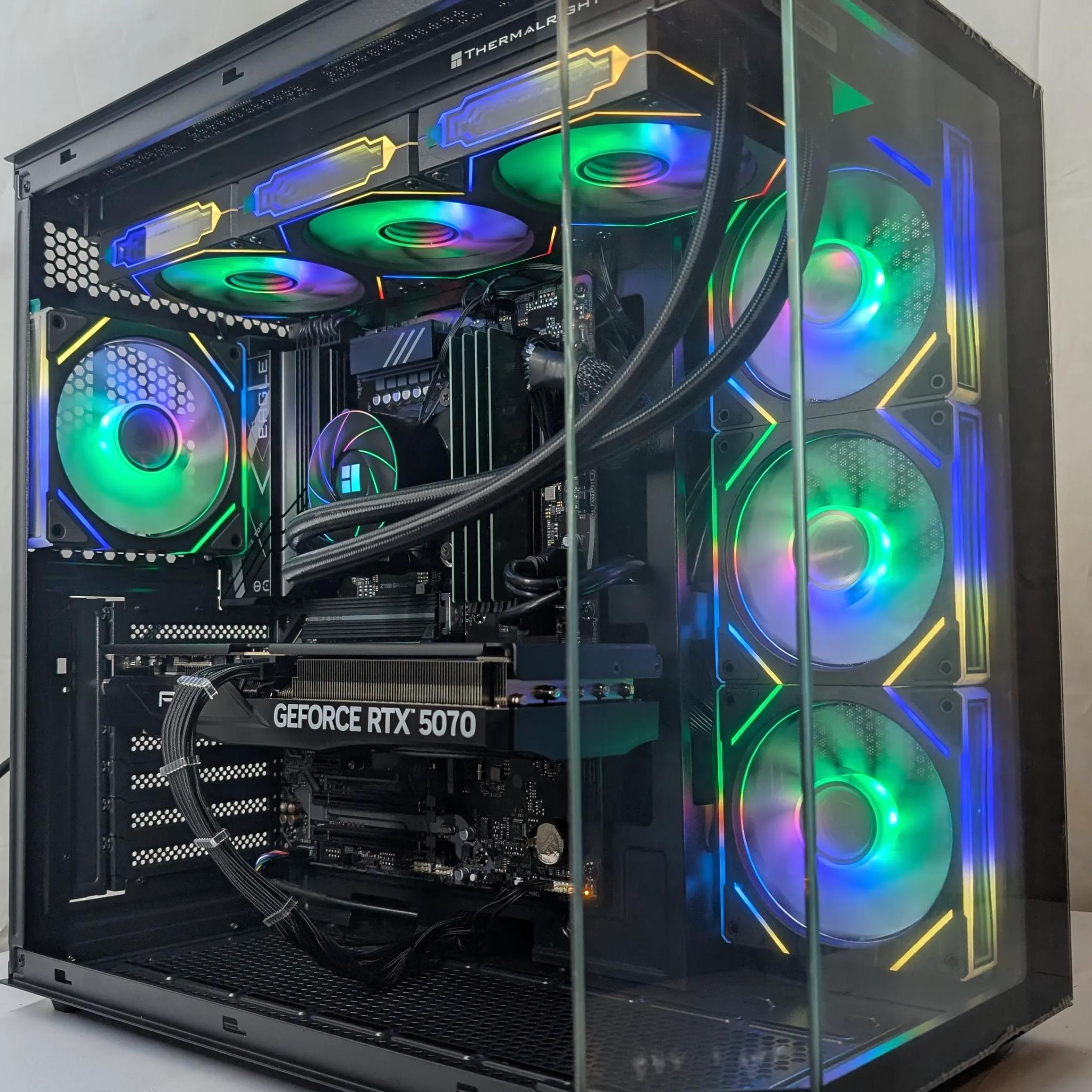 RTX 5070 | I7 12700 | 64GB DDR5 | Z790 motherboard | 360mm AIO | Windows 11 home