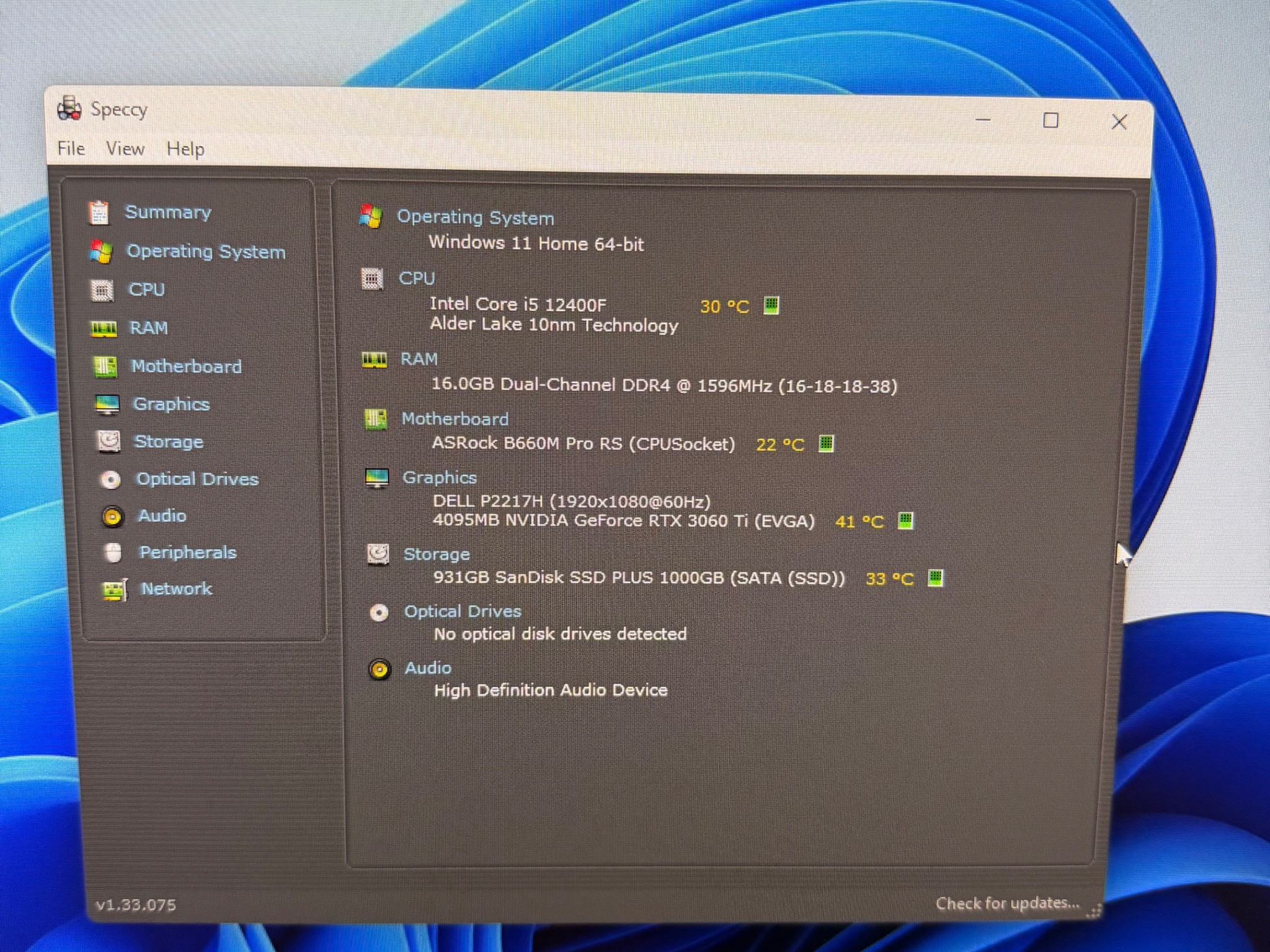 RTX 3060 Ti, Intel i5-12400f Gaming PC