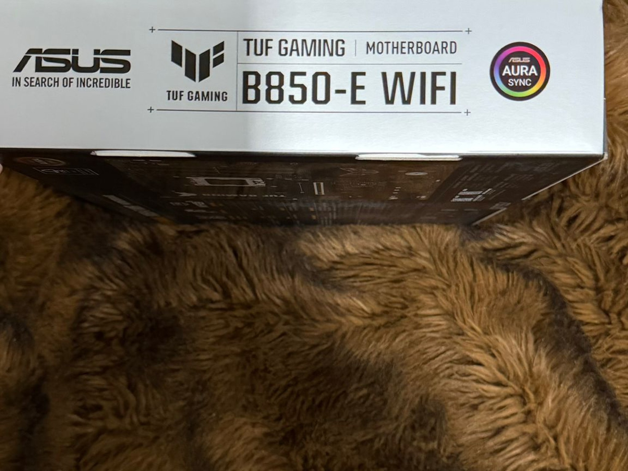 ASUS TUF GAMING B850-E WIFI6E AMD AM5 ATX Motherboard Unopened Box New
