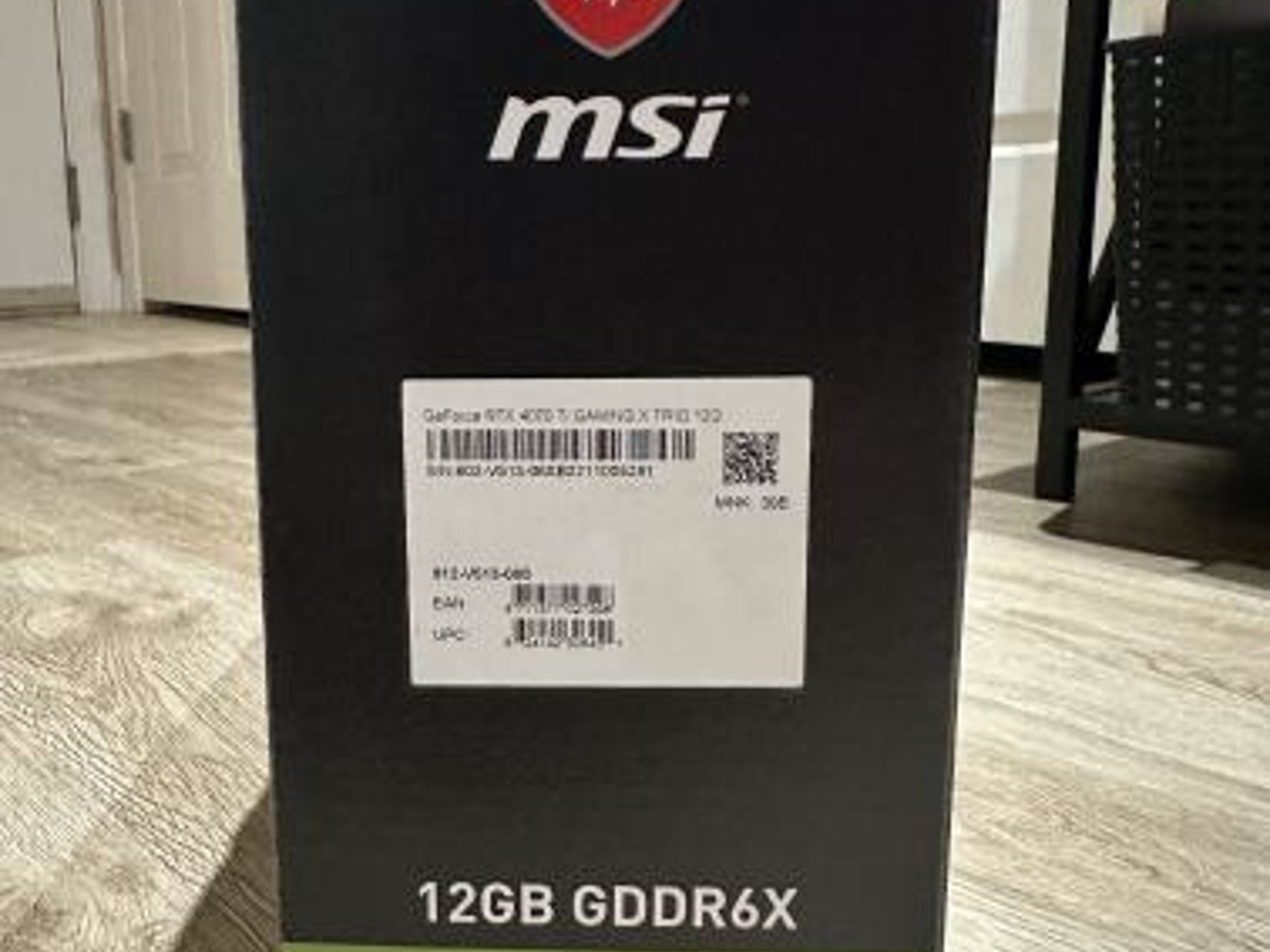 MSI GeForce RTX 4070 Ti Gaming X Trio [Black/Gray] [Like New]