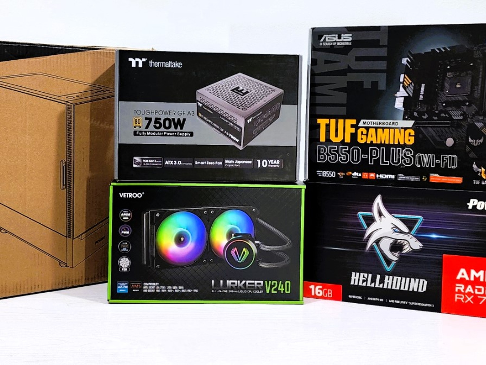 Custom Liquid Cooled 1440P Gaming Beast! - 5600X3D - 7800XT - READ DESCRIPTION!!!