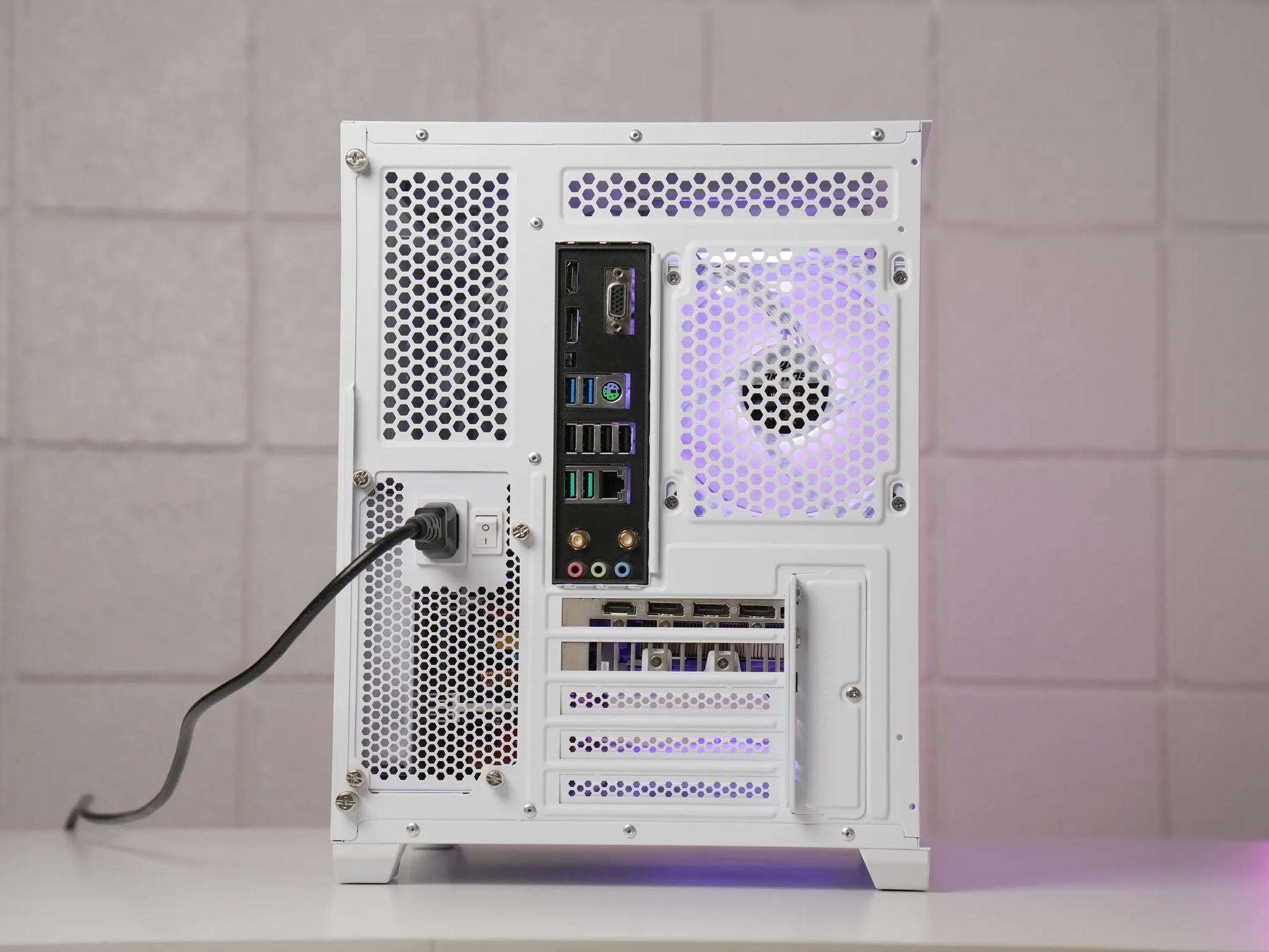 Liquid Cooled Gaming PC | RYZEN 5 7600 | RTX 4060 | 32GB DDR5 | 1TB SSD | WiFi + BT | Windows 11 |