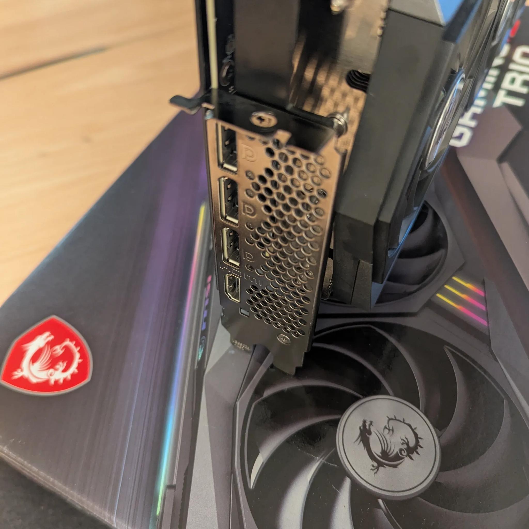 💥 MSI RTX 3070 Ti Gaming X Trio – Premium Cooling, Serious Power 🔹
