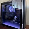Black & White Geforce Zotac RTX 2060 & Intel i7 9700K Gaming PC