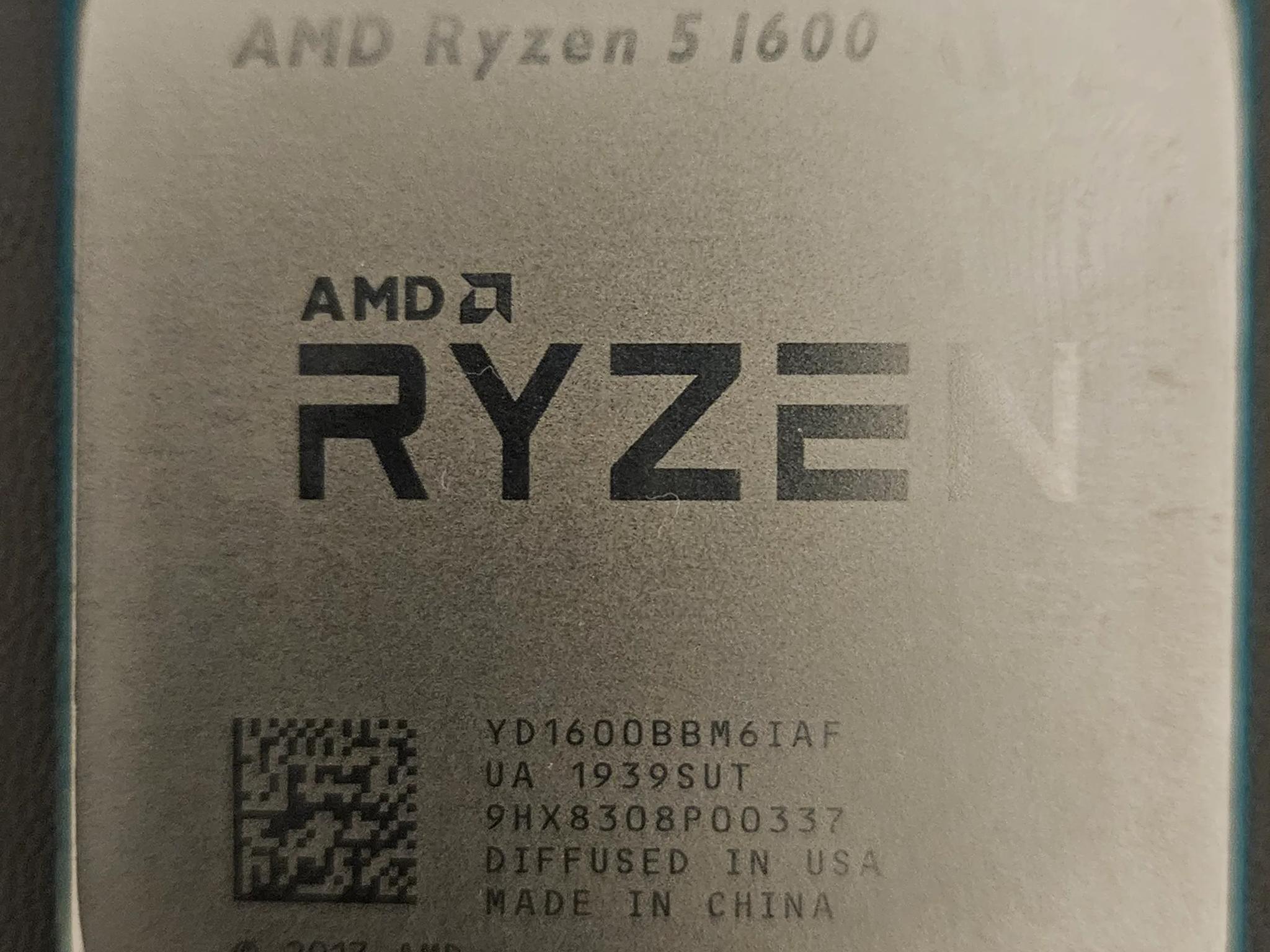 AMD 1600af cpu and air cooler/fan