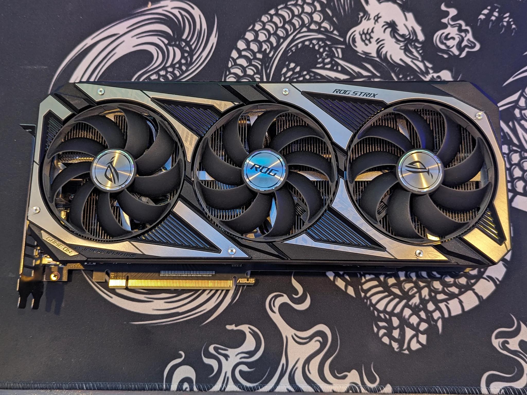 ASUS ROG Strix GeForce RTX 3060 OC Edition 12GB GDDR6 Graphics Card