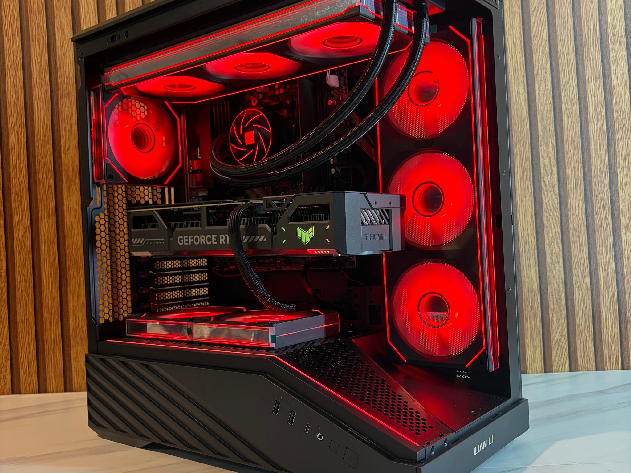 RTX 5070 |  RYZEN 7 7800X3D | 16GB DDR5 | 750w PSU | 1TB NVME | 360MM AIO