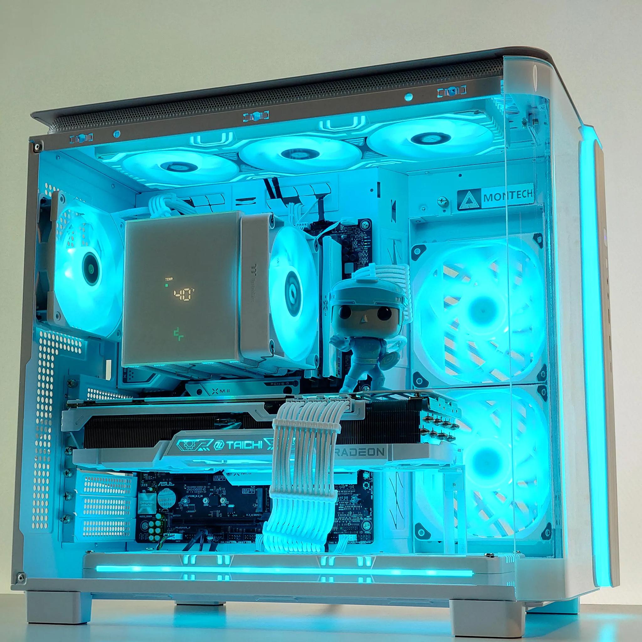 ⚡🥏Tron🕹️Extreme Gaming PC🥏AMD RX 7900 XTX 24GB🥏AMD Ryzen 7700X 8 core🥏32GB DDR5🥏2TB NVME SSD