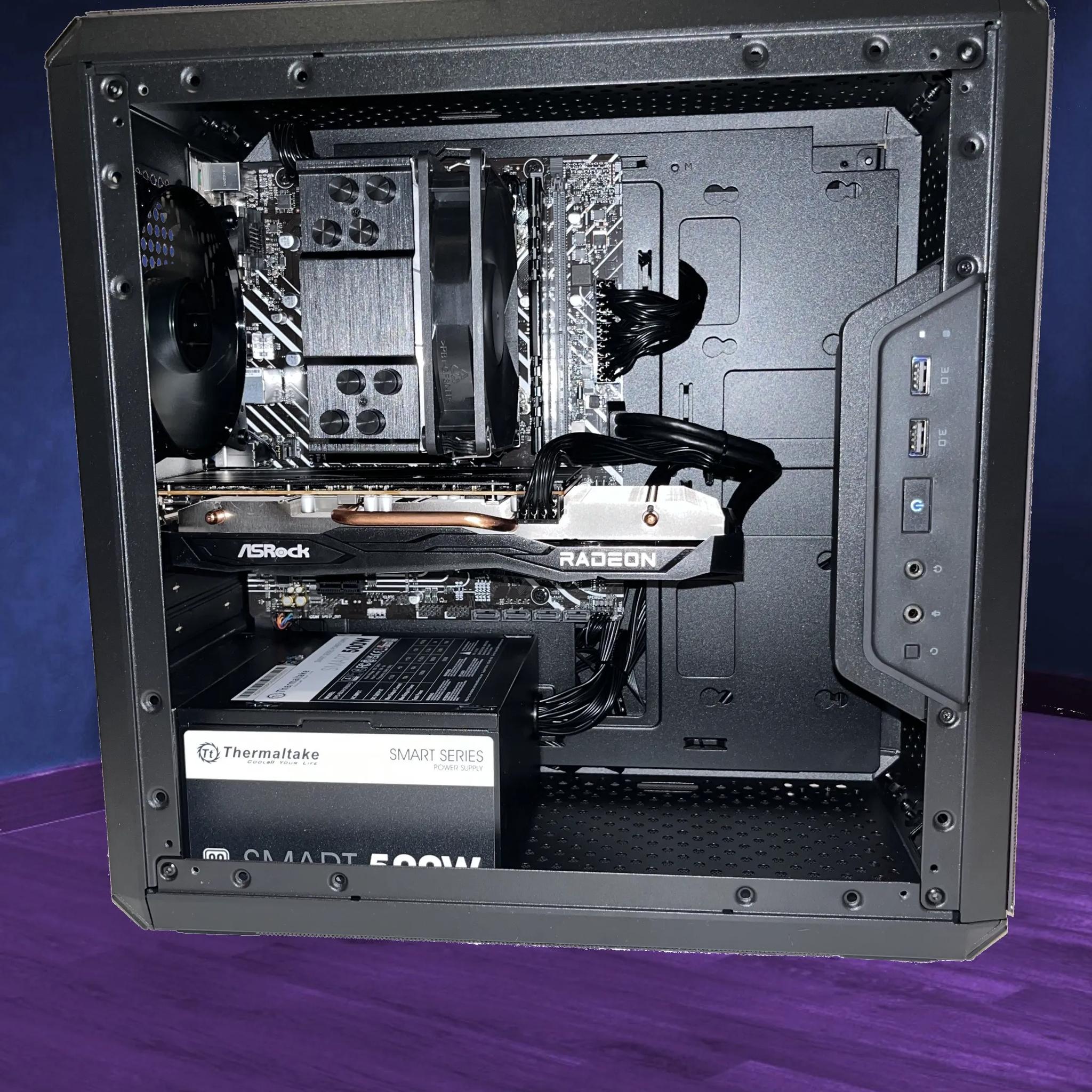 Gaming PC – i3-13100F | RX 6600 XT | 16GB RAM | 1TB NVMe