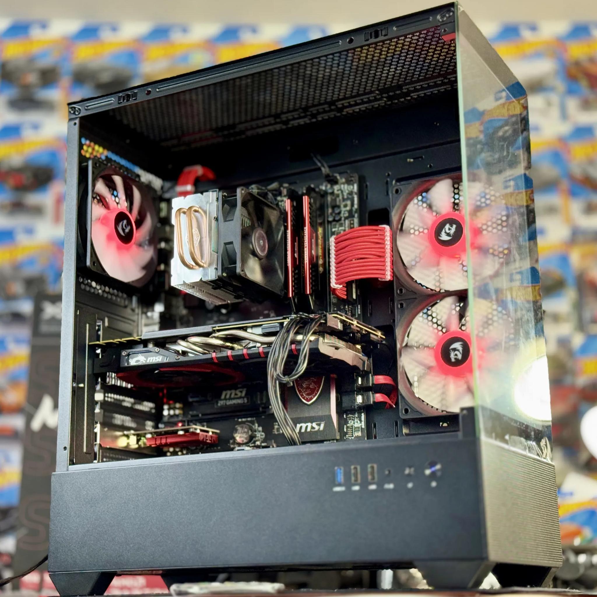 🐲 RED DRAGON - 980Ti Gaming PC 🐉