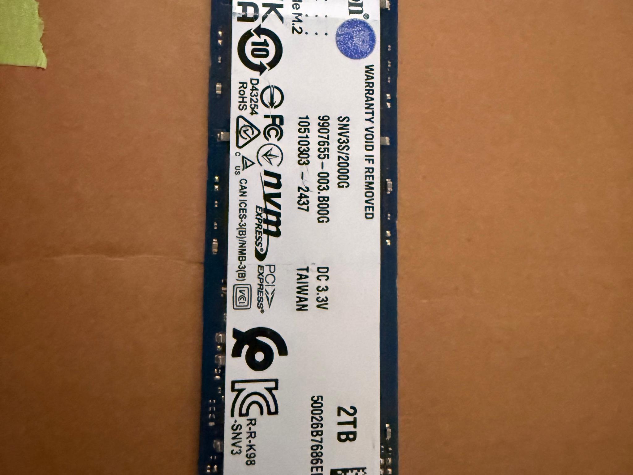 Kingston NV1 2TB