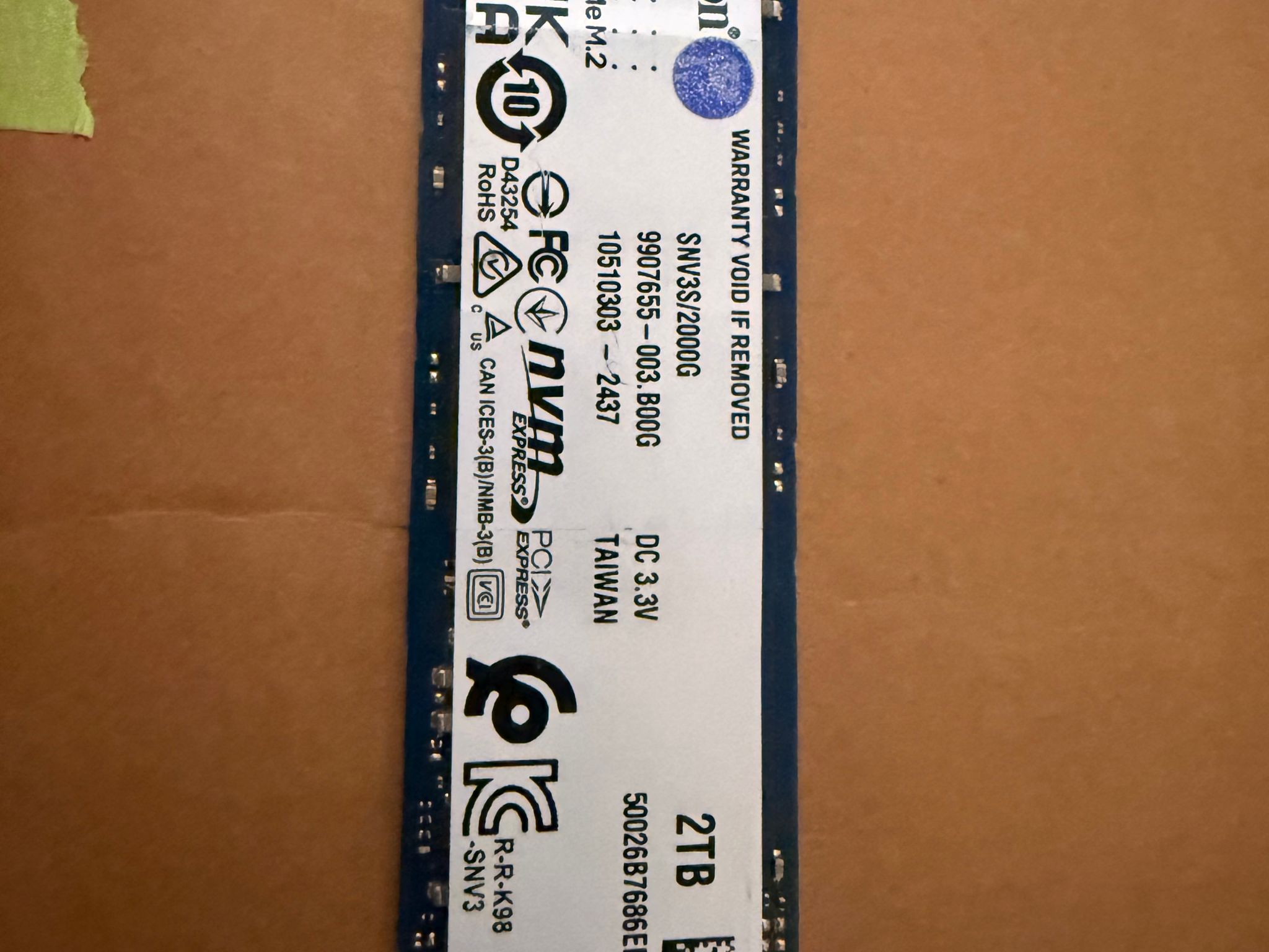 Kingston NV1 2TB