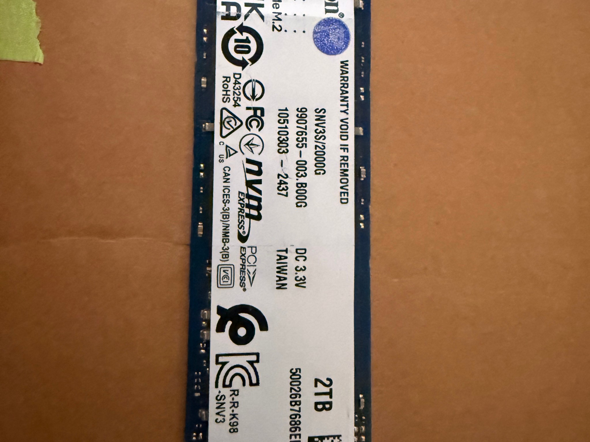 Kingston NV1 2TB