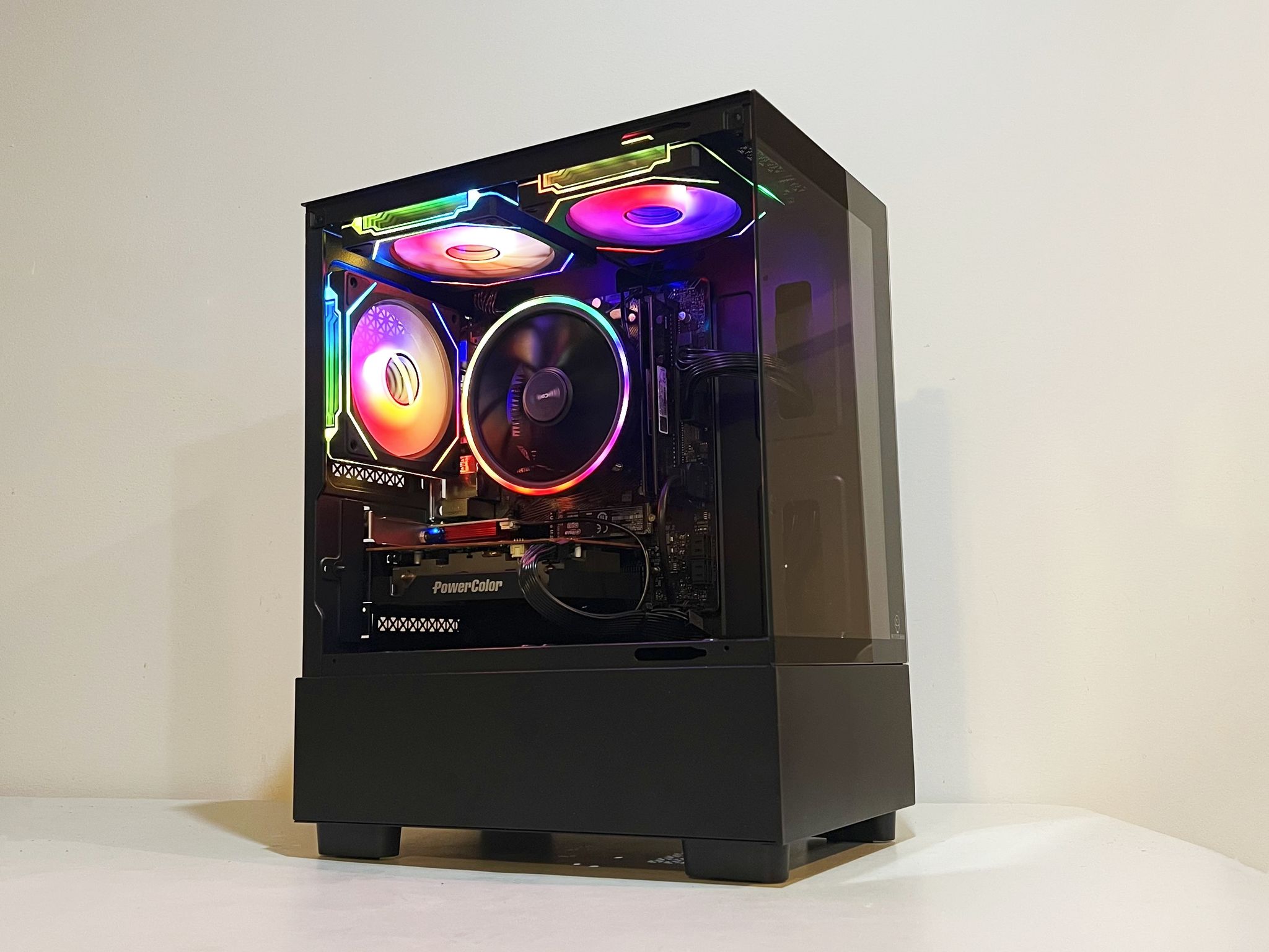 🔥SALE🔥 R5-4500|RX 6500XT|16GB RAM|WIFI|ARGB Fans|-DepxTech Pre-Built PC