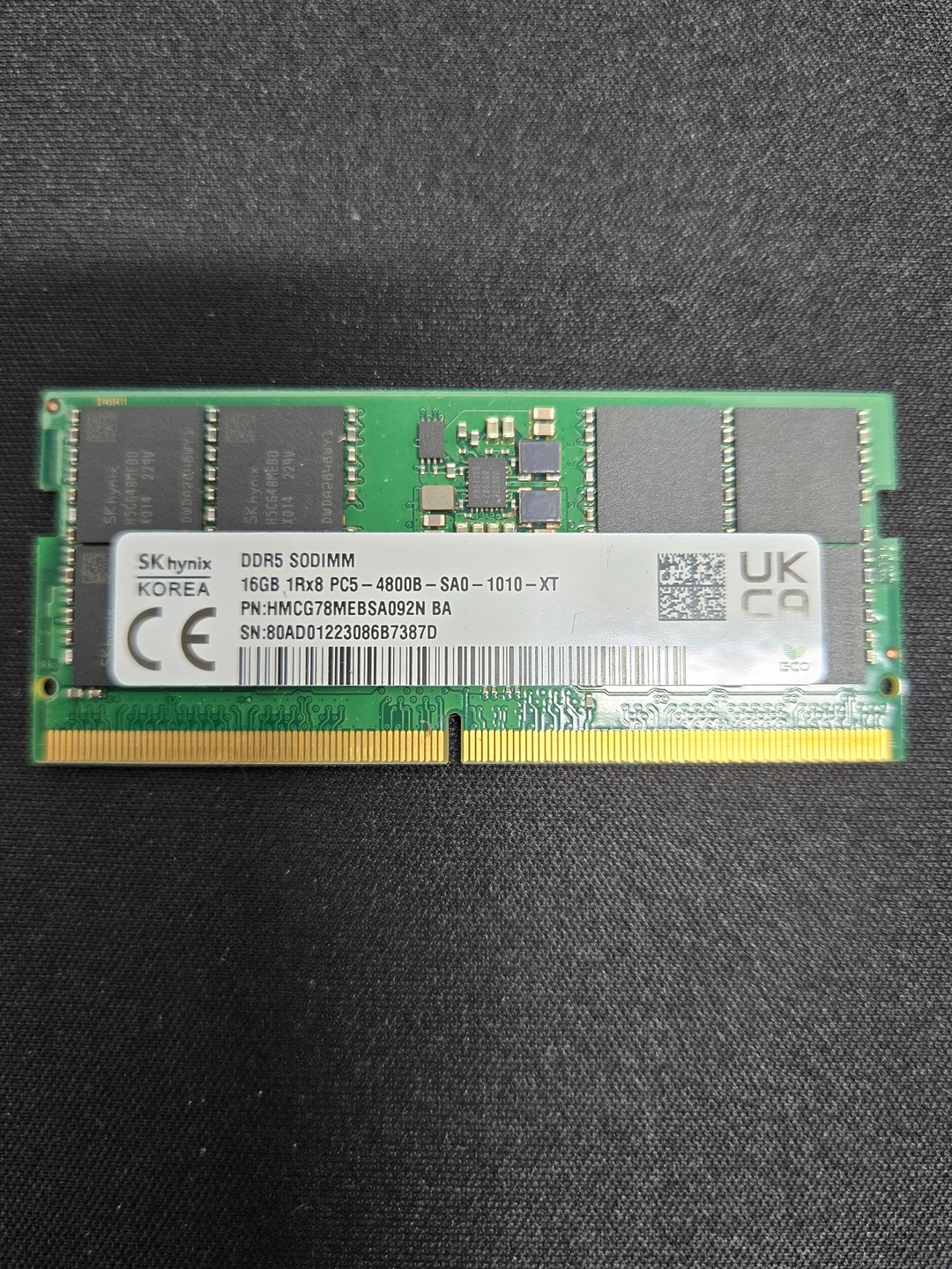 16gb DDR5 SODIMM - SK Hynix RAM | Jawa