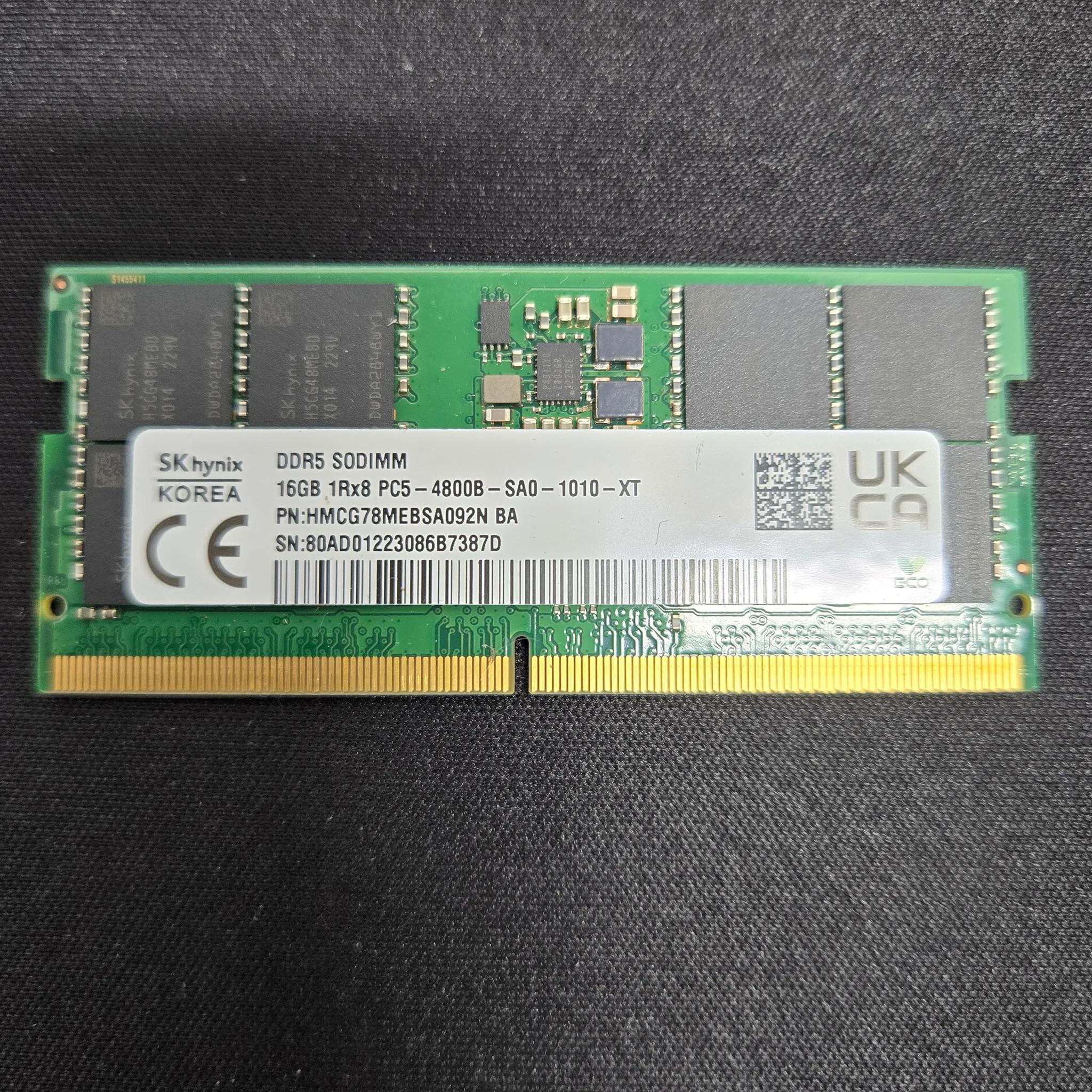 16gb DDR5 SODIMM - SK Hynix RAM
