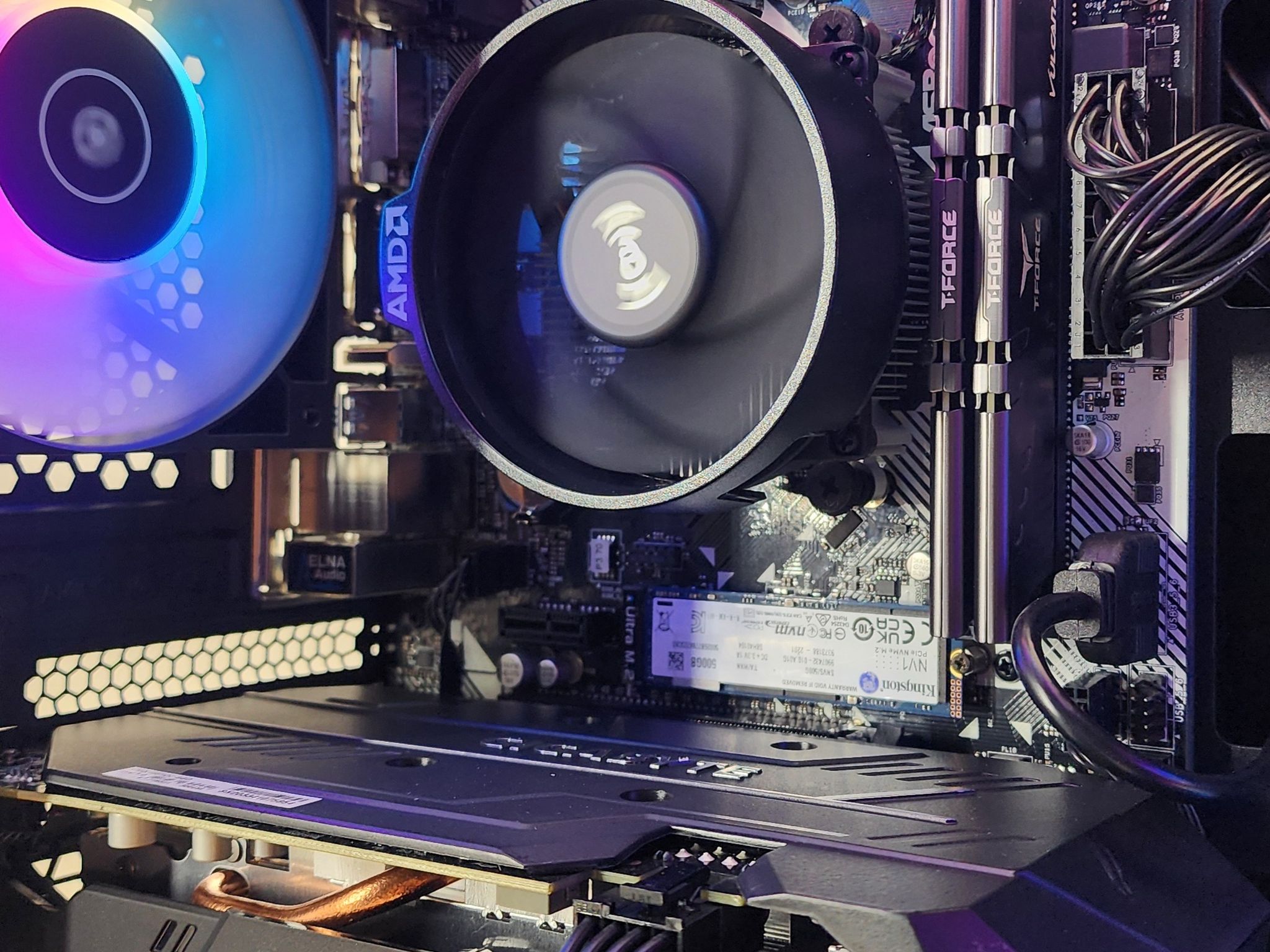 Gaming PC Ryzen 5 3600 16GB RAM 500GB SSD GTX 1660 Ti 6GB Windows 11 Computer