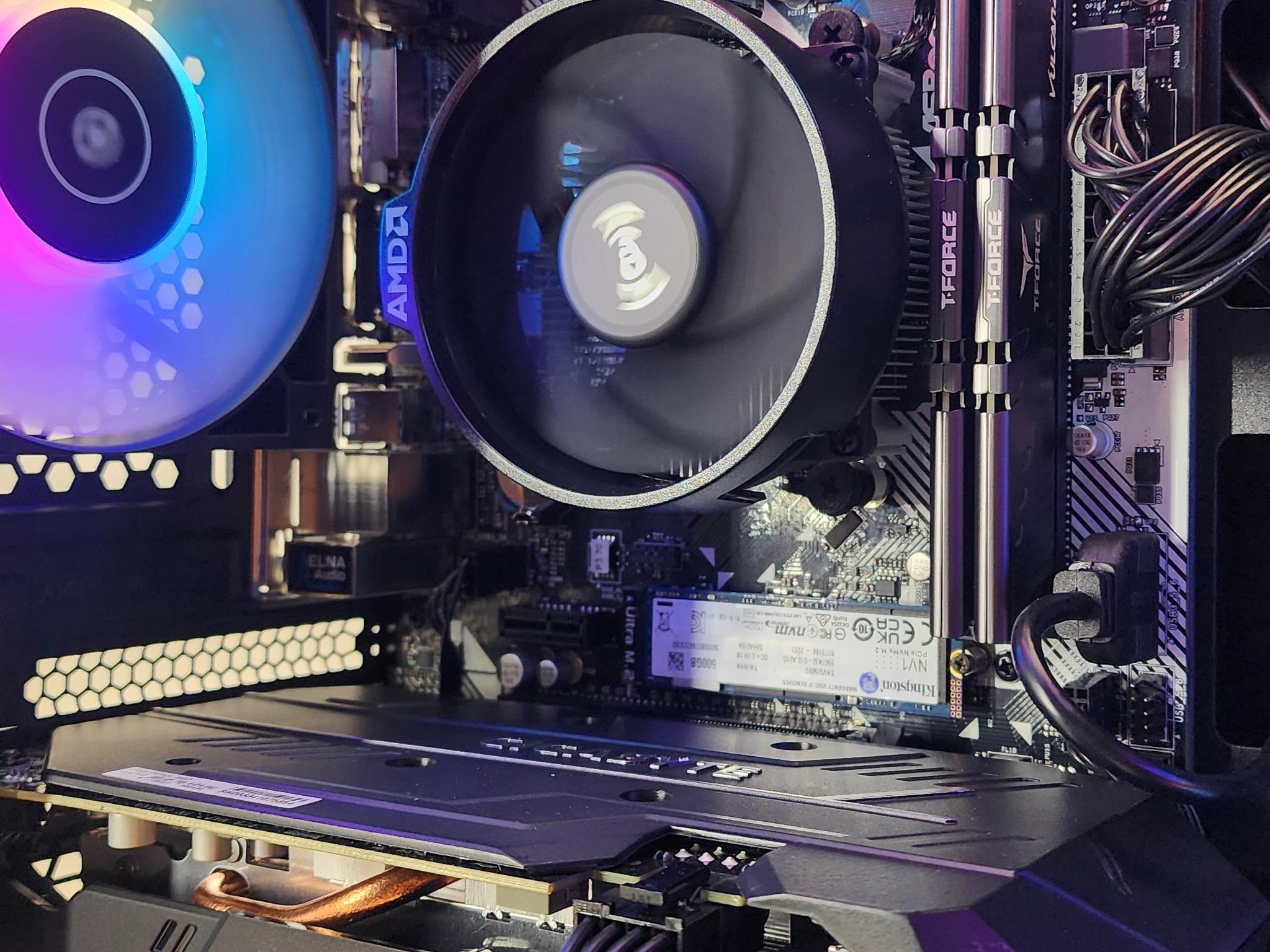 Gaming PC Ryzen 5 3600 16GB RAM 500GB SSD GTX 1660 Ti 6GB Windows 11 Computer